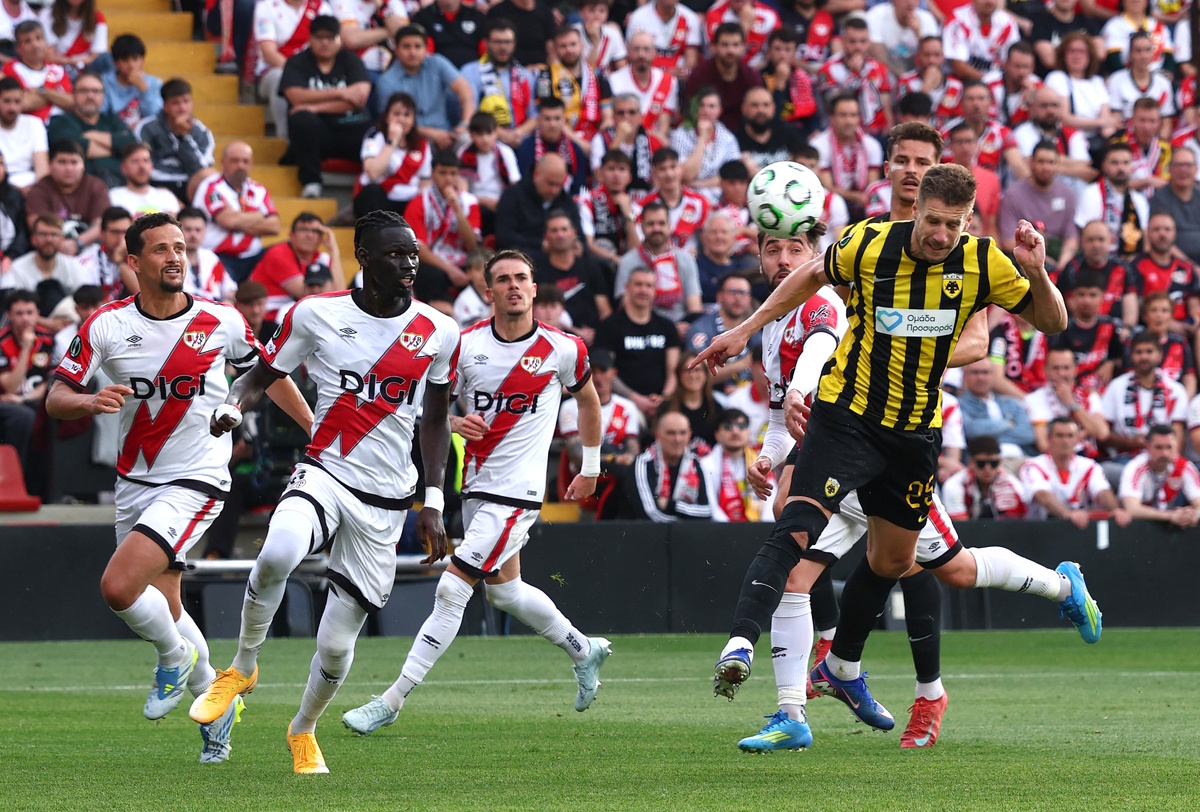 ΑΕΚ – Ράγιο Βαγεκάνο ζωντανά η ρεβάνς για τα προημιτελικά του Conference League