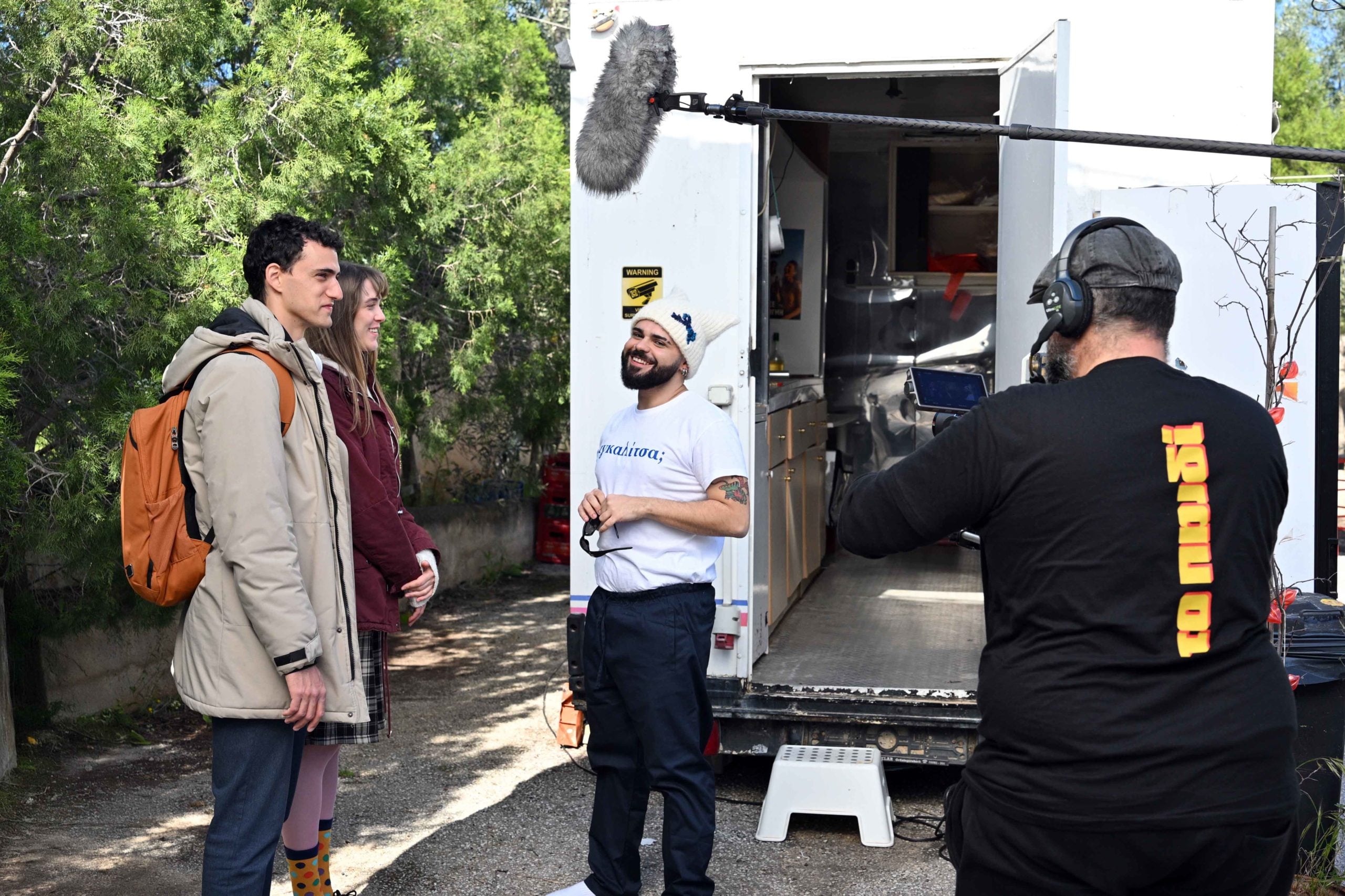 Akylas: Οι backstage φωτογραφίες από τη συμμετοχή του στη σειρά «Το παιδί» 4 Akylas Το παιδί