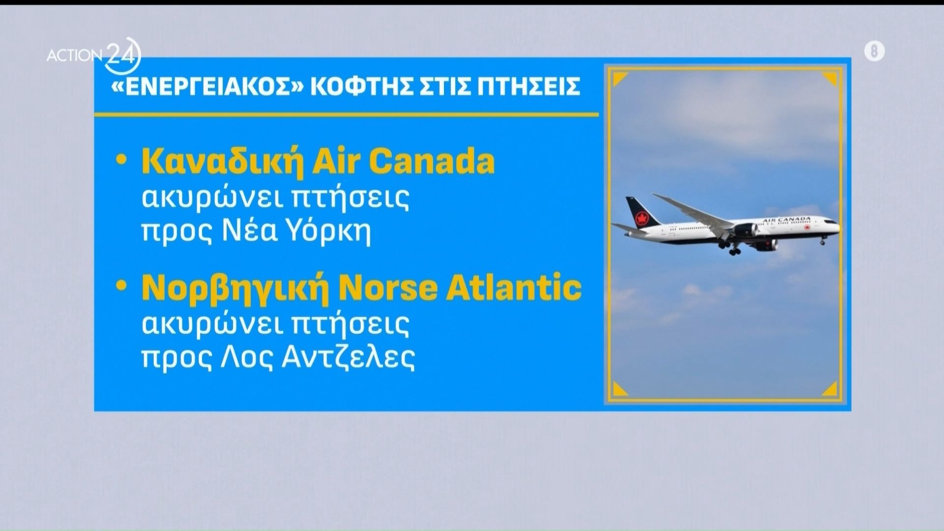 Ανακοινώσεις αεροπορικών εταιριών: Καταργούν πτήσεις και καθηλώνουν αεροσκάφη λόγω έλλειψης καυσίμων