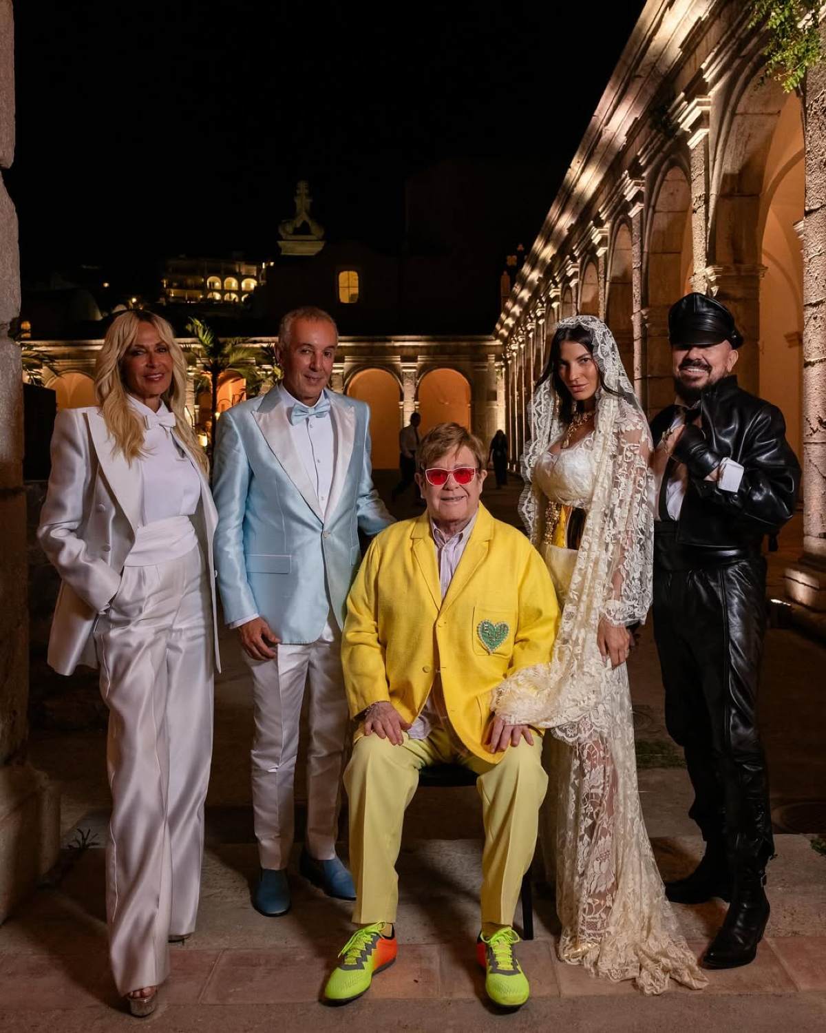 Η Άννα Βίσση με τον Έλτον Τζον