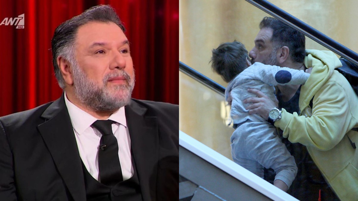 Γρηγόρης Αρναούτογλου: «Συγκινήθηκε» στο πλατό του Moments με την συγκλονιστική έκπληξη του γιου του (Βίντεο)