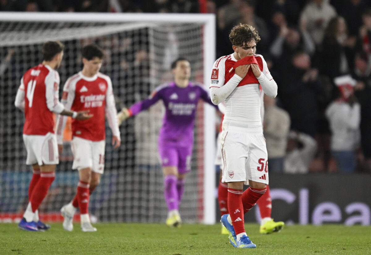 Σαουθάμπτον – Άρσεναλ 2-1: Οι «κανονιέρηδες» εκτός Κυπέλλου Αγγλίας