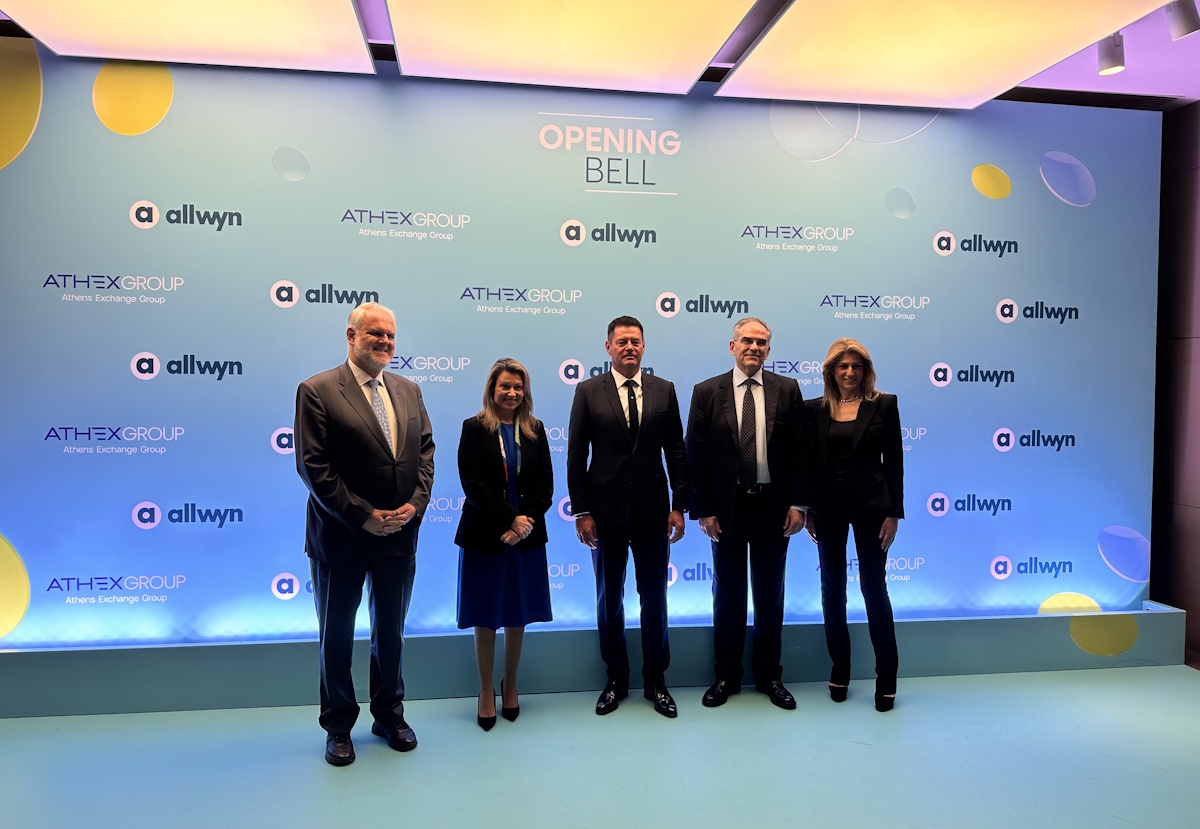 Φρέσκια αρχή για την Allwyn στο Χρηματιστήριο Αθηνών