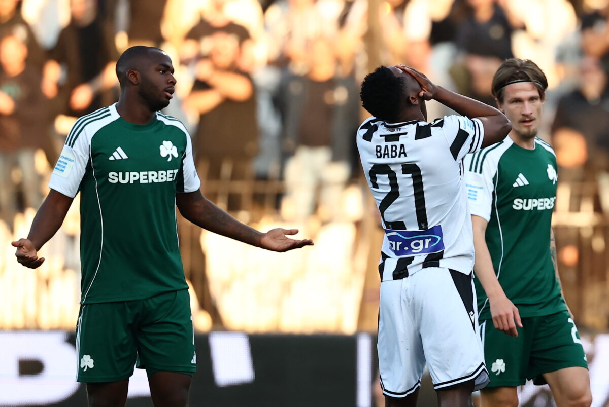 ΠΑΟΚ – Παναθηναϊκός 0-0: Οι πράσινοι ανάγκασαν τους Θεσσαλονικείς σε απώλεια βαθμών στην πρεμιέρα των πλέι οφ της Super League