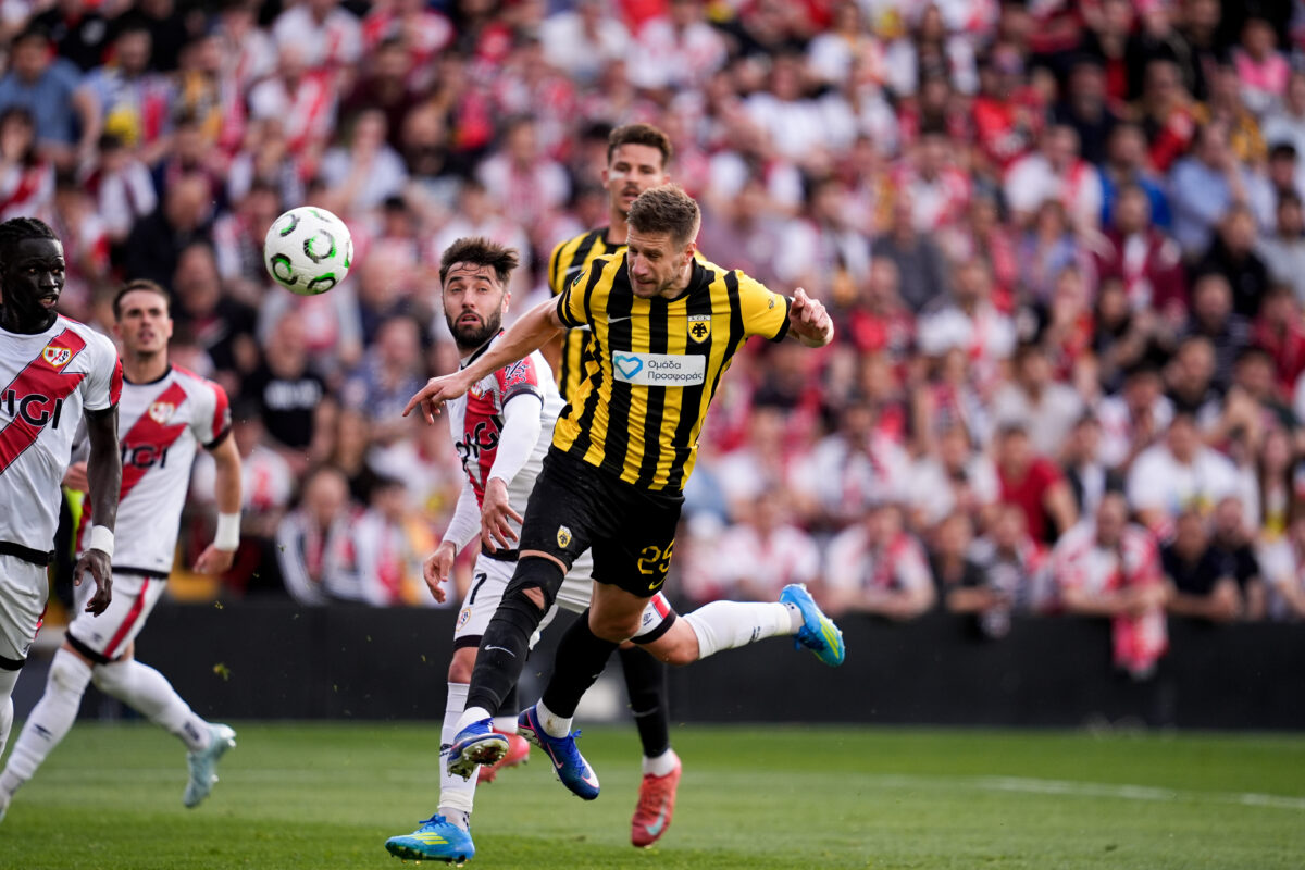 ΑΕΚ – Ράγιο Βαγεκάνο: Με ελπίδα για κιτρινόμαυρη έκπληξη στα προημιτελικά του Conference League στην Allwyn Arena