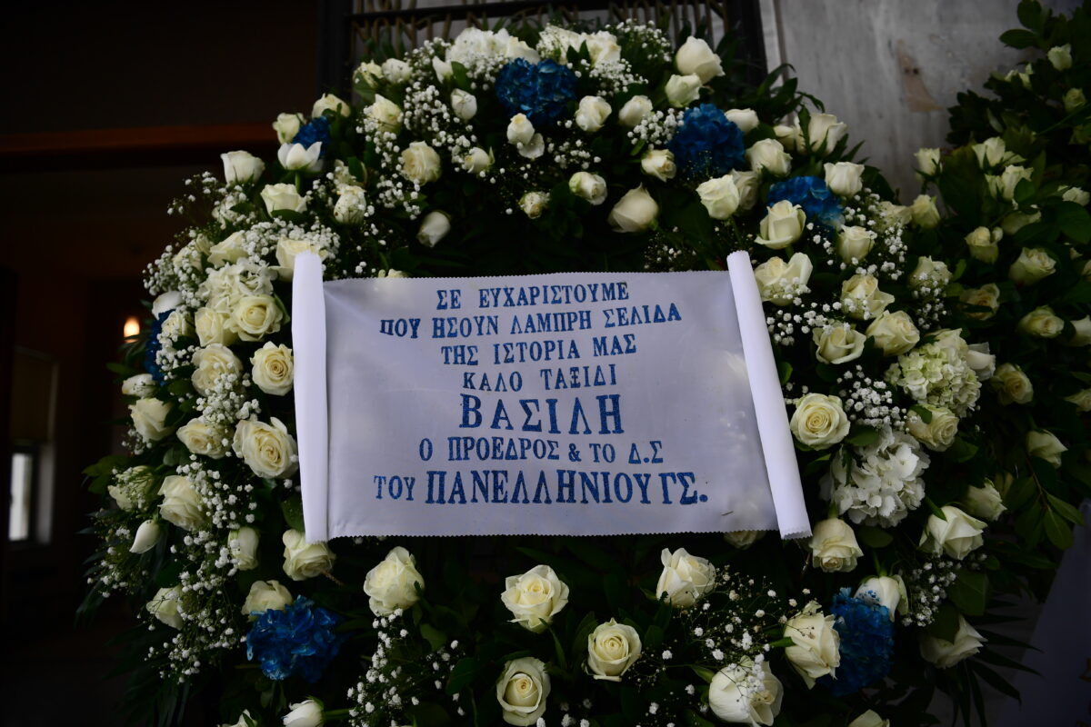 Βασίλης Γκούμας: Το ύστατο «αντίο» στον θρύλο του ελληνικού μπάσκετ