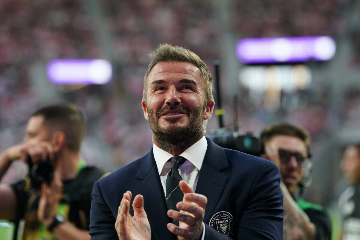 Ο Ντέιβιντ Μπέκαμ υποδέχτηκε τον Ρονάλντο στο νέο γήπεδο της Ίντερ Μαϊάμι