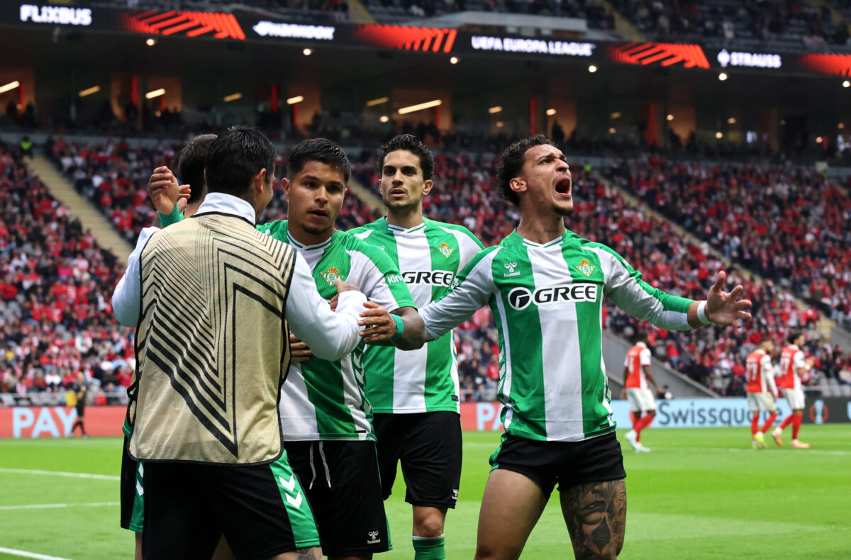 Μπράγκα – Μπέτις 1-1: Ανοιχτή μάχη για την πρόκριση στα ημιτελικά του Europa League