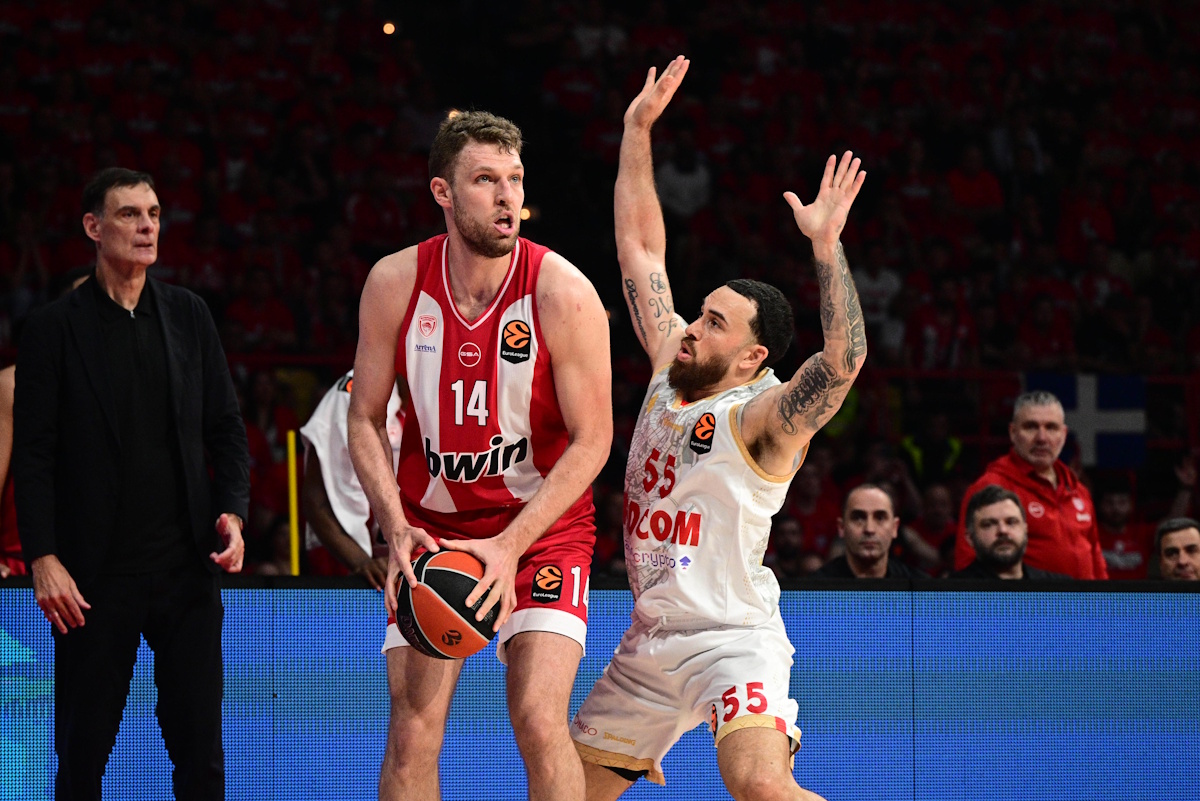 Ολυμπιακός – Μονακό: Η ώρα του game 2 των πλέι οφ και το κανάλι που θα μεταδώσει το ματς της Euroleague
