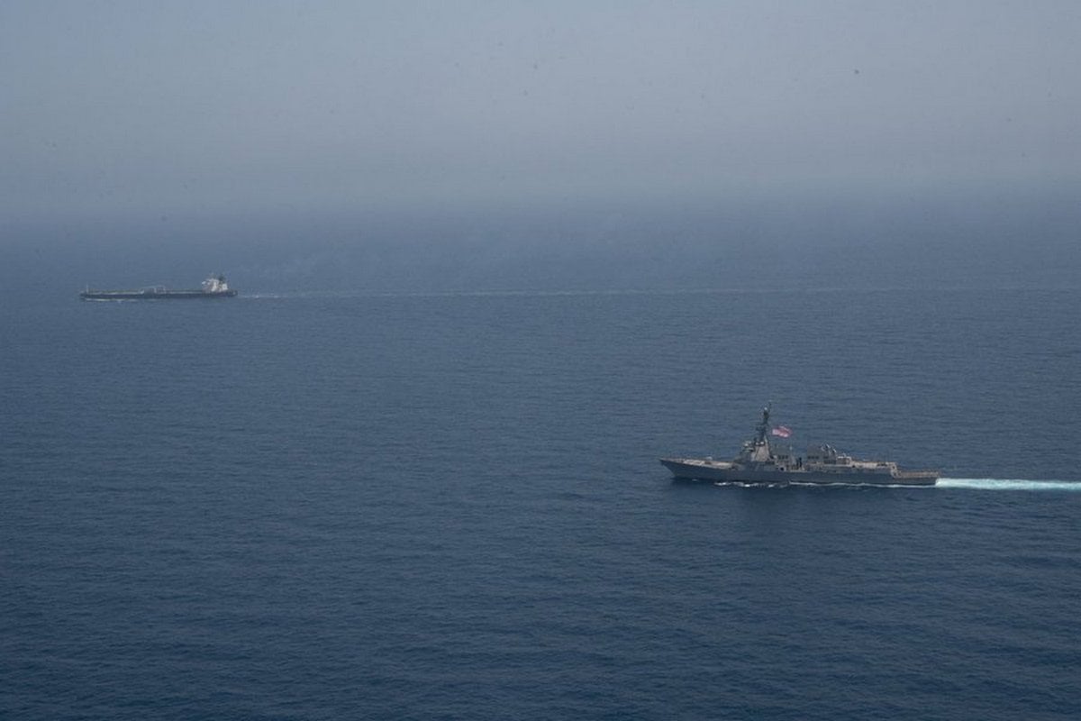 Η Centcom αποκάλυψε την αναχαίτιση πλοίου του «σκιώδους στόλου» του Ιράν στην Αραβική Θάλασσα