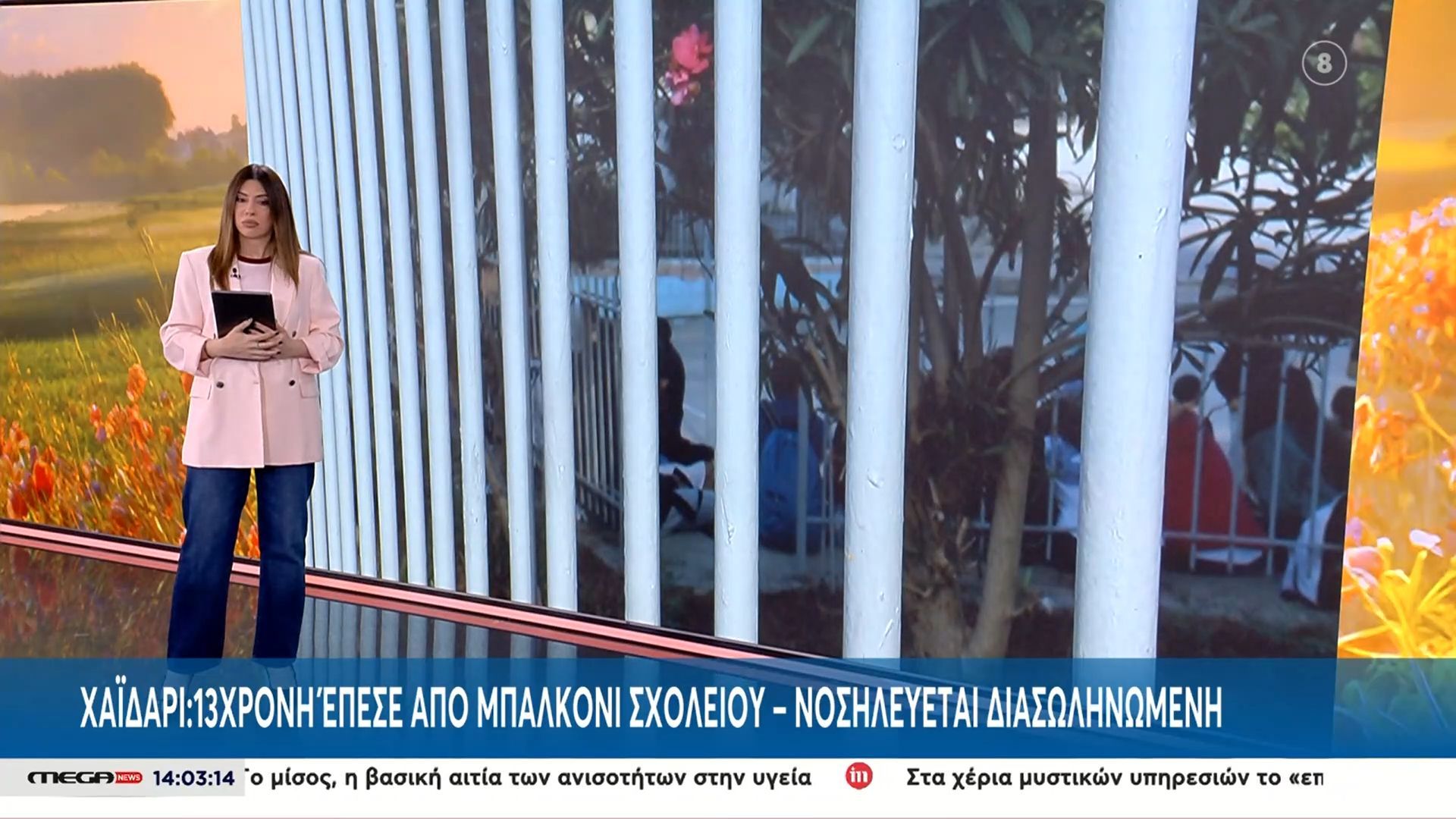 Χαϊδάρι: 13χρονη έπεσε από μπαλκόνι σχολείου