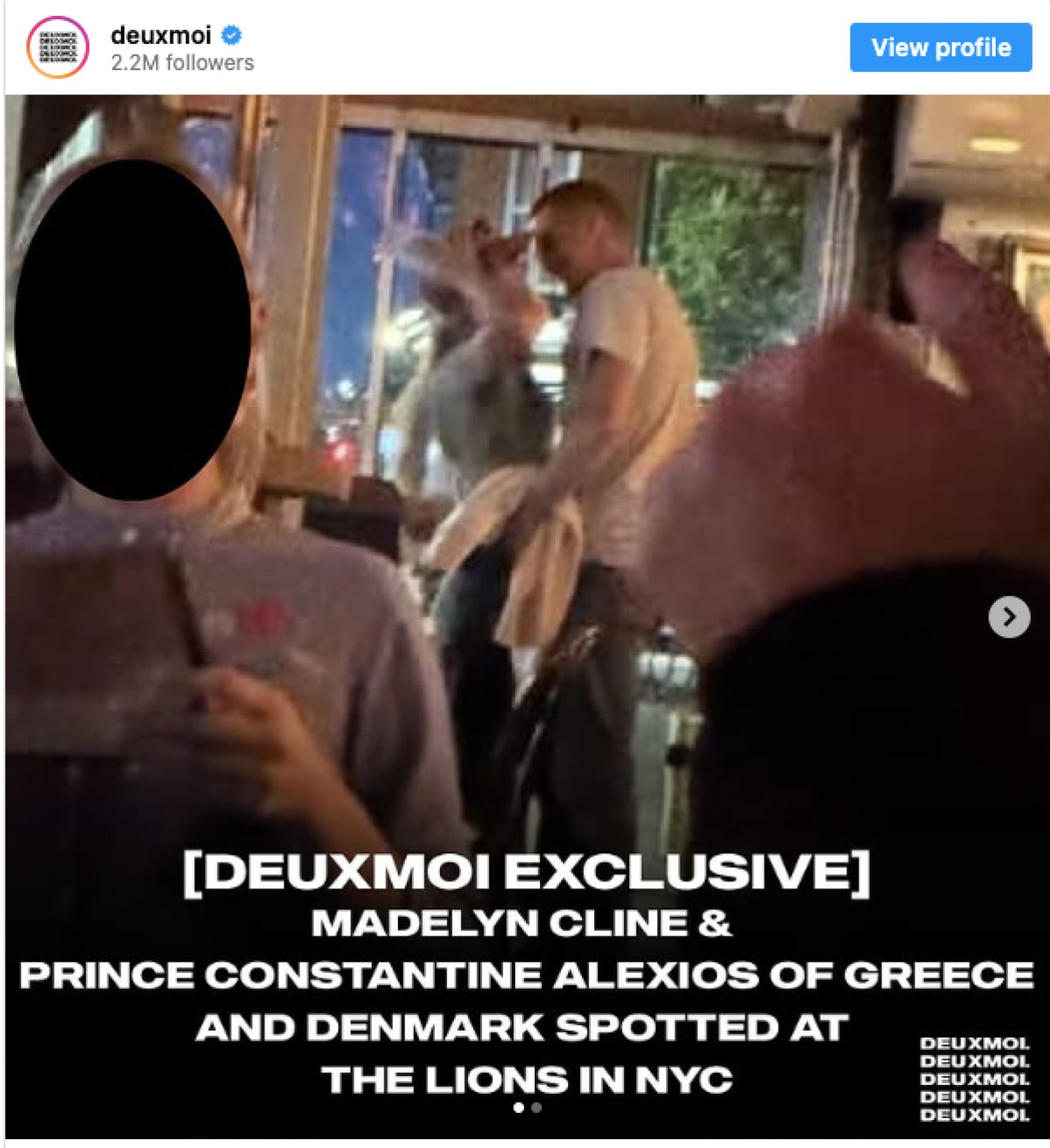 Κωνσταντίνος Αλέξιος Madelyn Cline