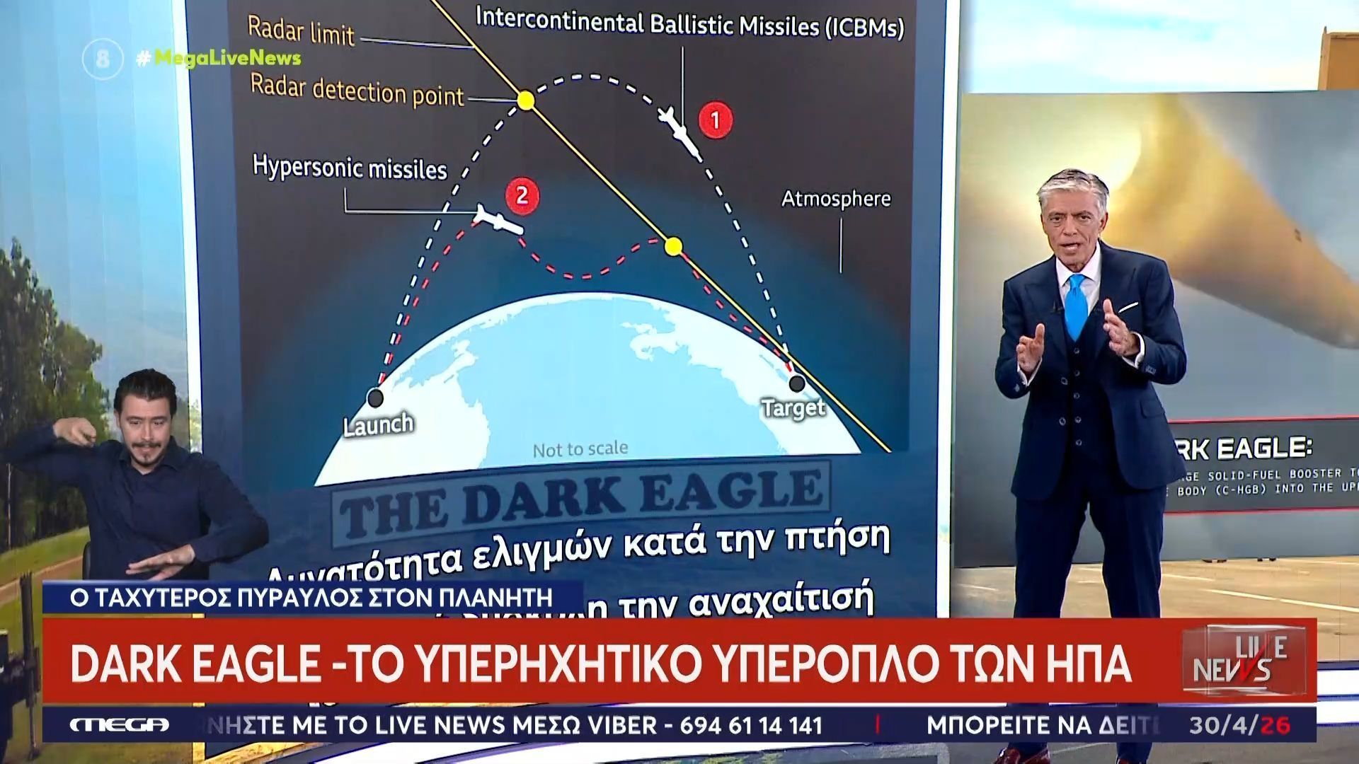 Dark Εagle: Αυτός είναι ο ταχύτερος πύραυλος στον πλανήτη – Το υπερηχητικό υπερόπλο των ΗΠΑ