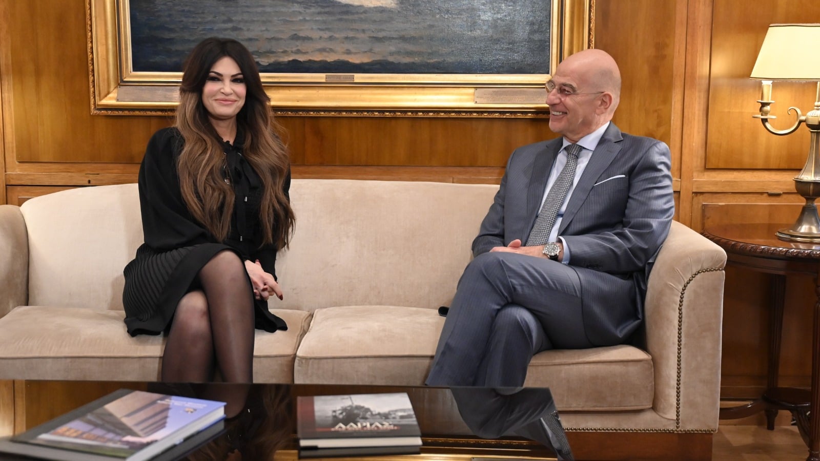 Home 71 Συνάντηση Δένδια με Γκίλφοϊλ – Κεντρικό θέμα η συνεργασία Ελλάδας με την Εθνική Φρουρά Φλόριντα