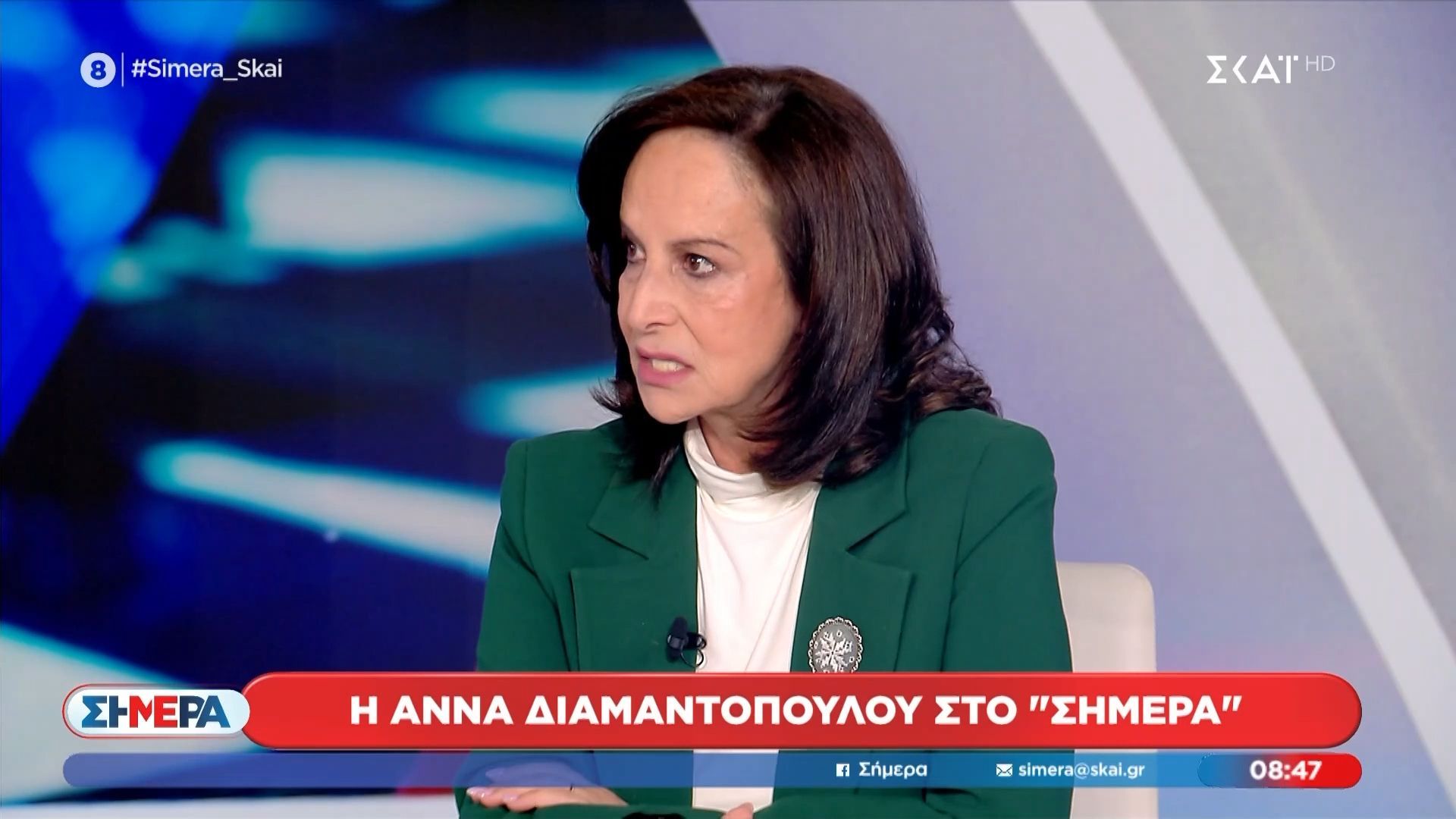 Διαμαντοπούλου για Δένδια: «Εθνικά τι προσφέρει το να φωτογραφίζεται στο κέντρο του πολέμου»