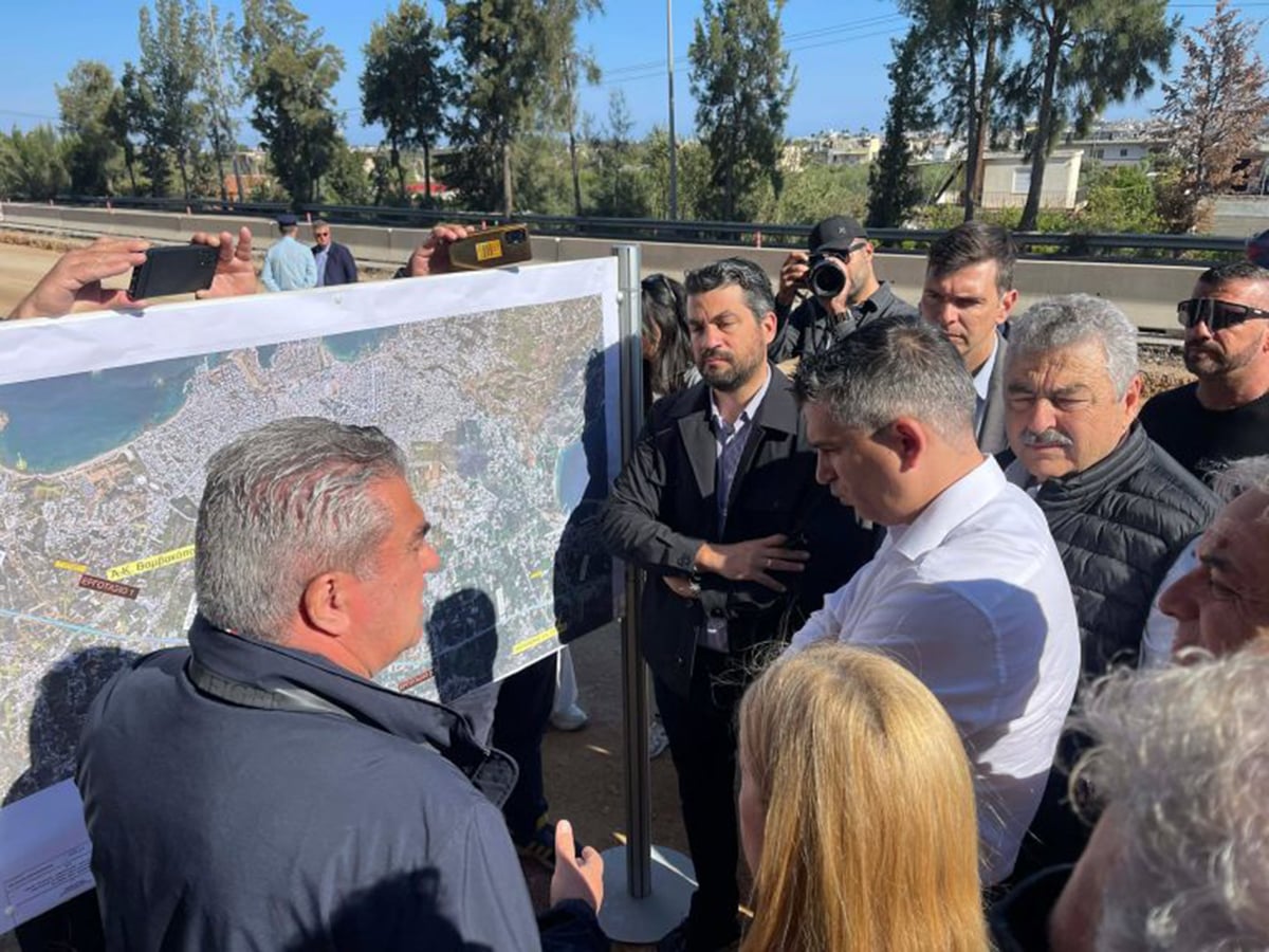 Χρίστος Δήμας: Επιθεώρηση εργασιών στα εργοτάξια του νέου ΒΟΑΚ σε Χανιά και Ρέθυμνο