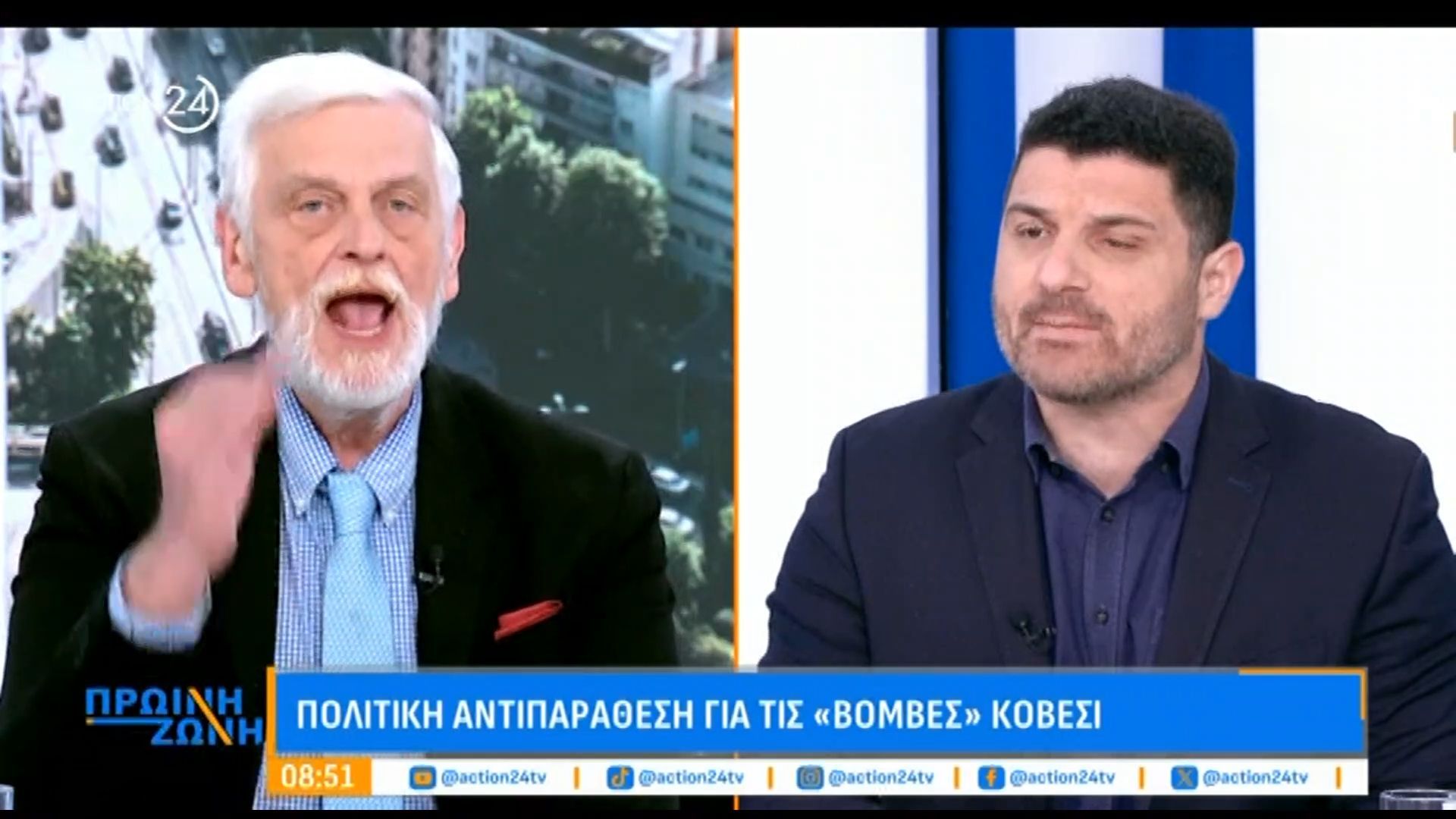 Ένταση μεταξύ Γ. Λοβέρδου και Δ. Τεμπονέρα για τις “βόμβες” Κοβέσι
