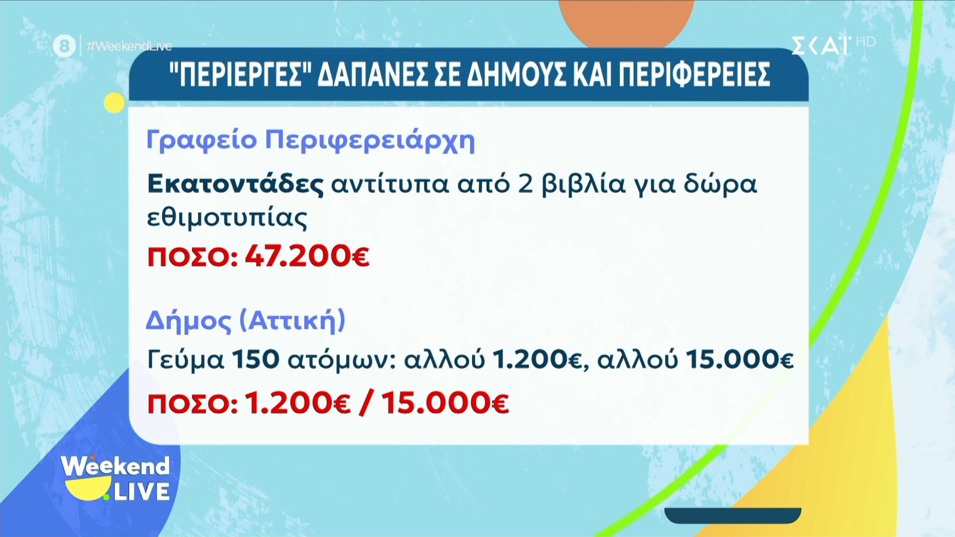 Γραβάτες και φουλάρια αξίας 20.000 ευρώ και άλλες ”περίεργες” δαπάνες Δήμων και Περιφερειών