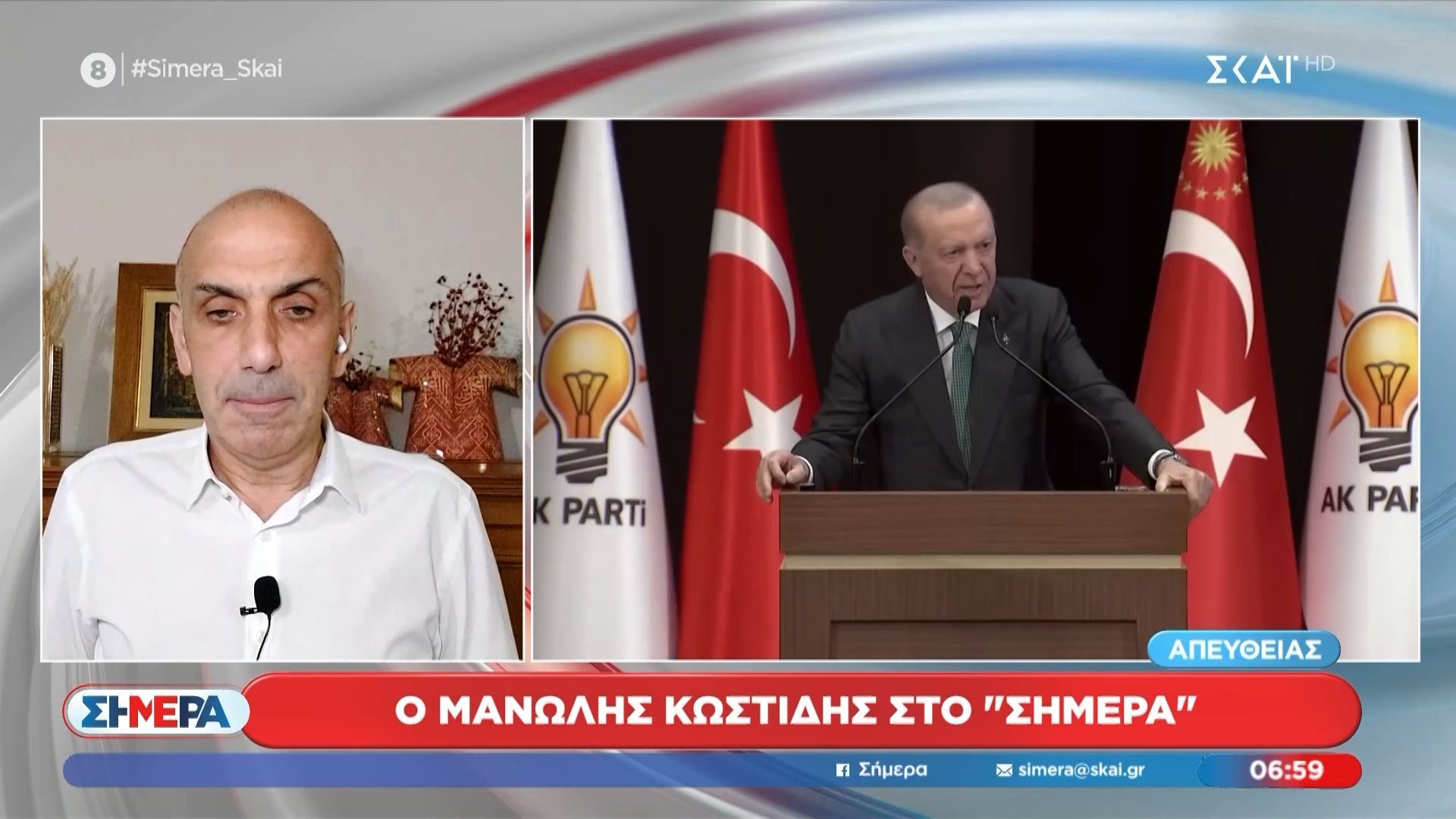 Μ. Κωστίδης: «Πρωτοσέλιδα λένε για “απειλές από τρομοκράτες της ΕΟΚΑ” – Κάτι δεν μ’αρέσει»