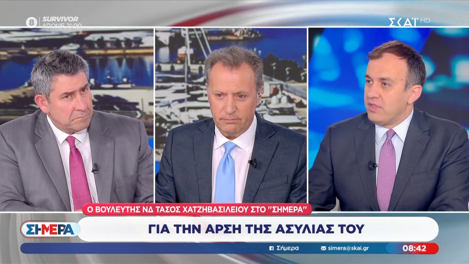 Ο Τάσος Χατζηβασιλείου στο “Σήμερα” για την άρση ασυλίας του