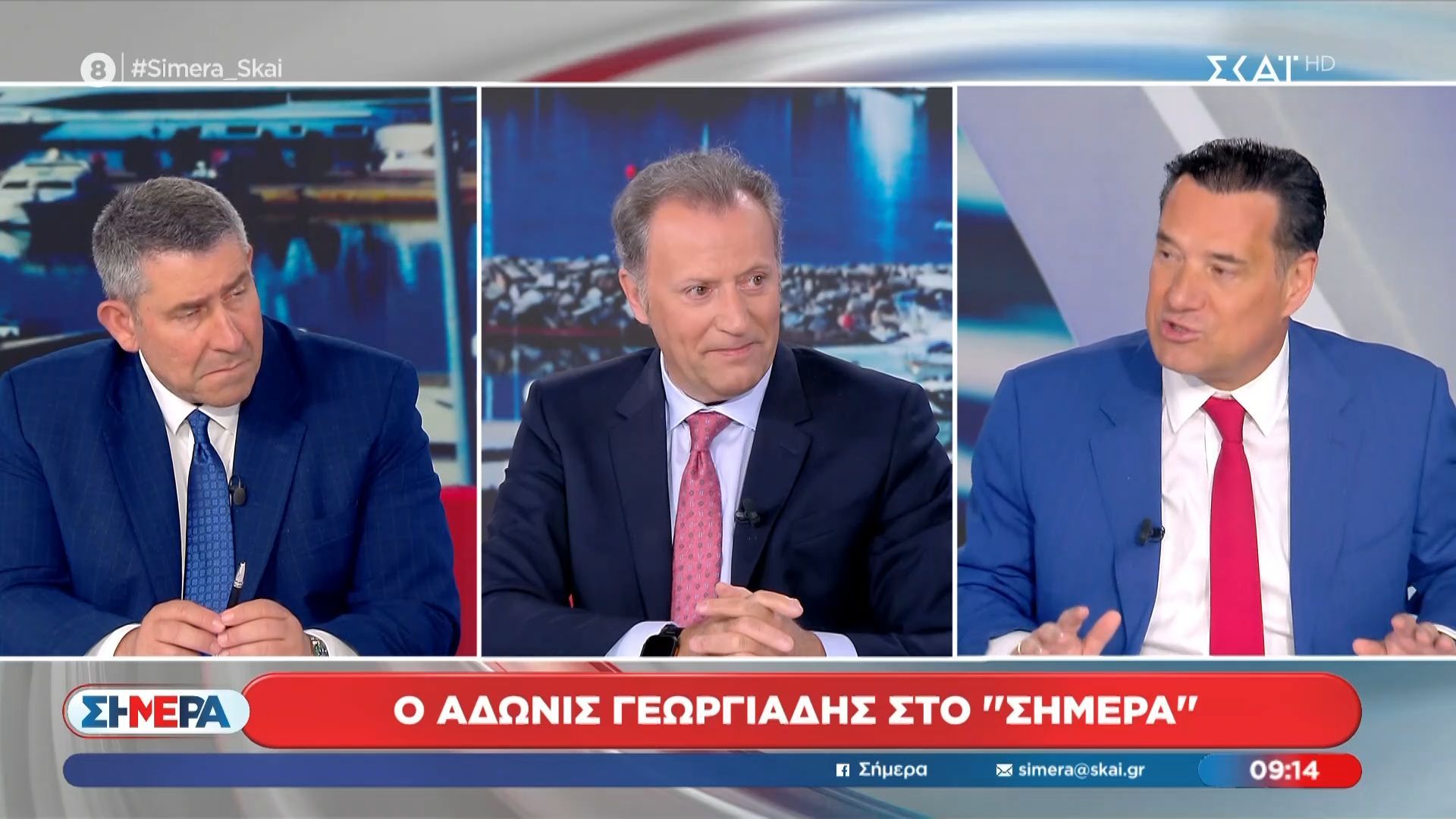 Ο υπουργός Υγείας, Άδωνις Γεωργιάδης στο ”Σήμερα”