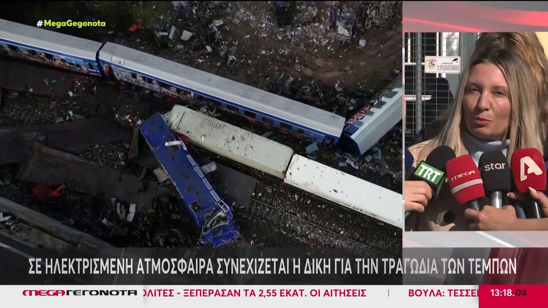 Συνεχίζεται η δίκη για την τραγωδία των Τεμπών – Εντάσεις & αντιδράσεις