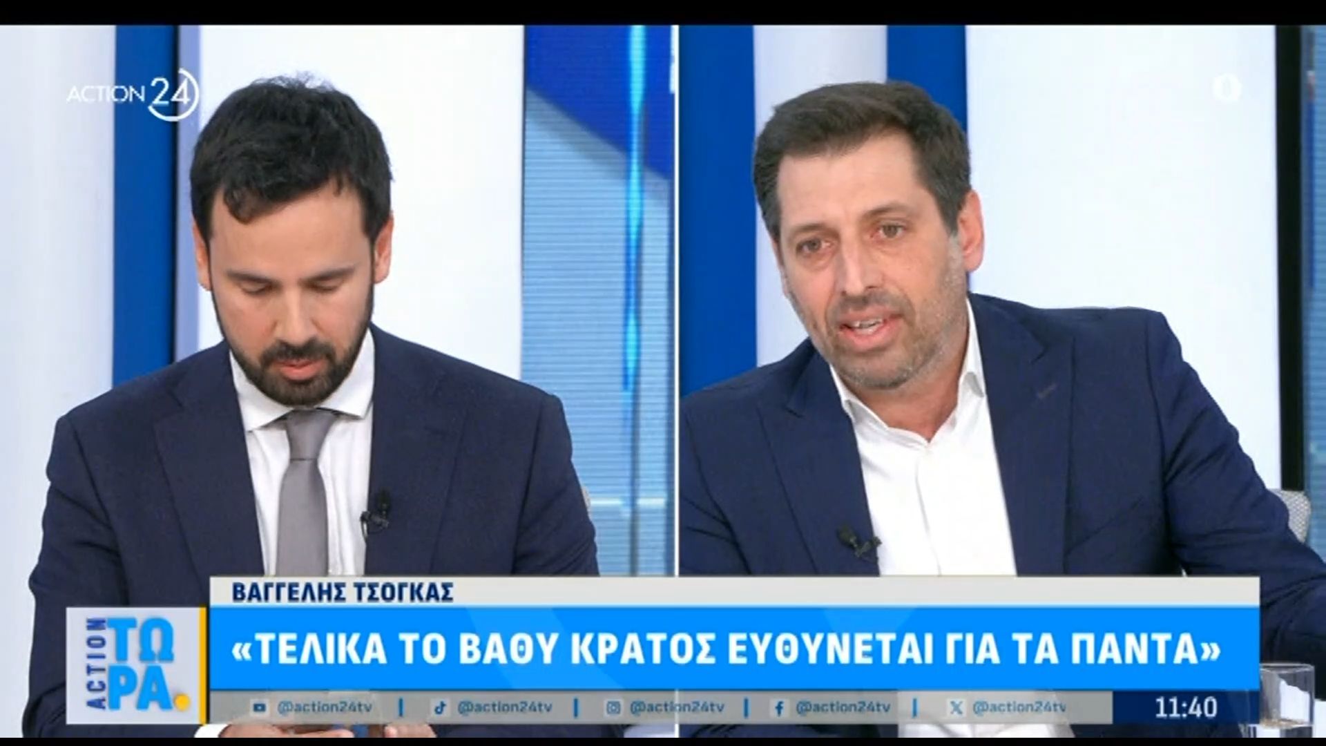 Β. Τσόγκας: «Είναι πολύ “συγκινητική” η άρση ασυλίας αλλά προβλέπεται ήδη από το Σύνταγμα»