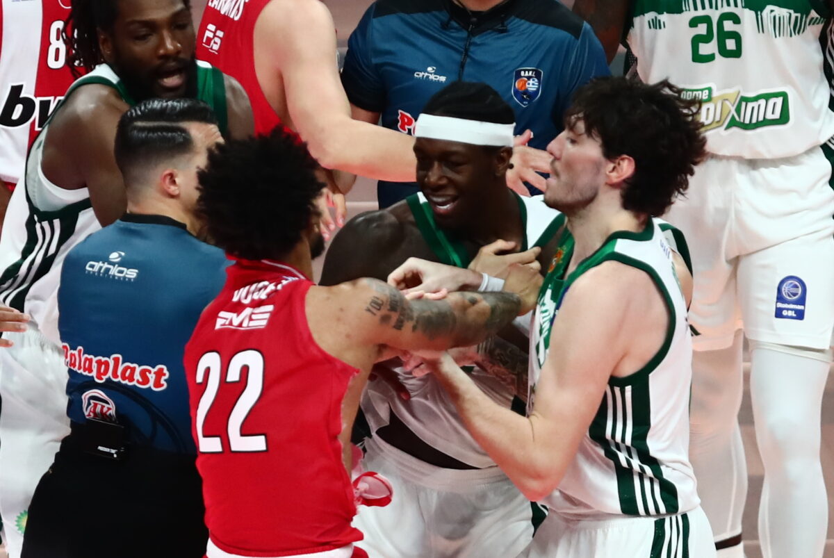 Ντόρσεϊ, Ναν και Λεσόρ τιμωρήθηκαν με αποκλεισμό μιας αγωνιστικής για το συμβάν στο Παναθηναϊκός – Ολυμπιακός