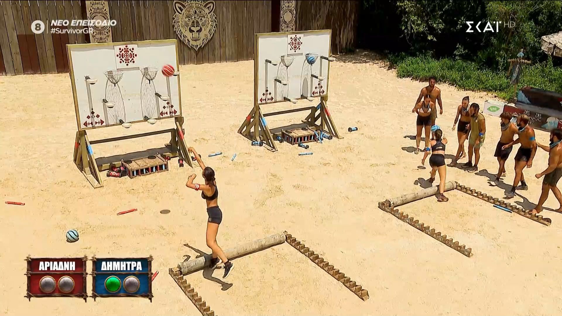 Δυσκολεύτηκαν Αριάδνη και Δήμητρα στις βολές