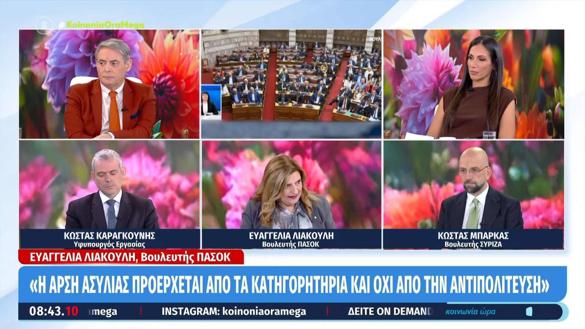Ε. Λιακούλη: «Η άρση ασυλίας προέρχεται από το κατηγορητήριο και όχι από την αντιπολίτευση»