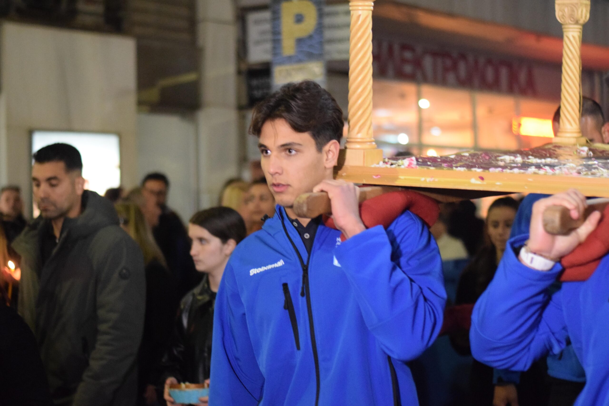 Η Εθνική ανδρών πόλο παρευρέθηκε στην Τελετή του Επιταφίου στην Αλεξανδρούπολη