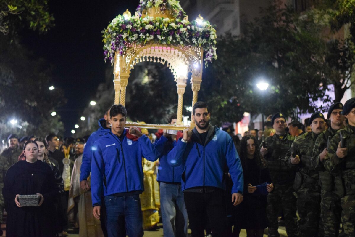 Η Εθνική ανδρών πόλο παρευρέθηκε στην Τελετή του Επιταφίου στην Αλεξανδρούπολη