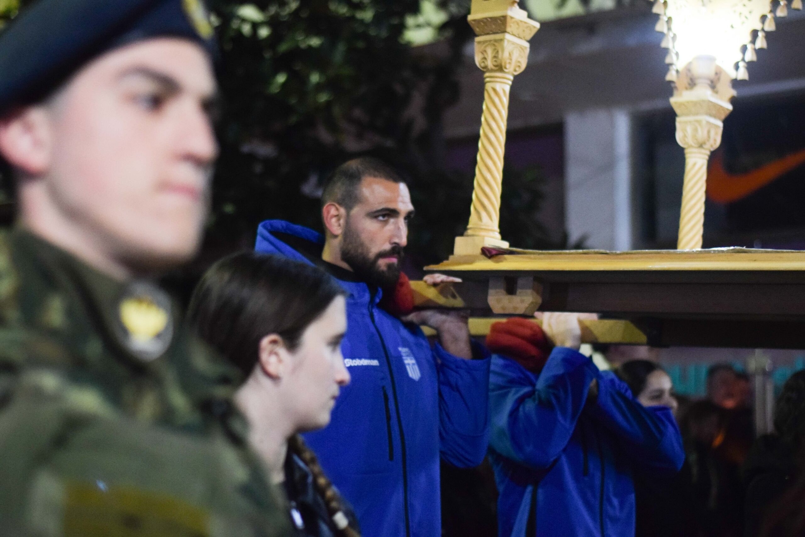 Η Εθνική ανδρών πόλο παρευρέθηκε στην Τελετή του Επιταφίου στην Αλεξανδρούπολη
