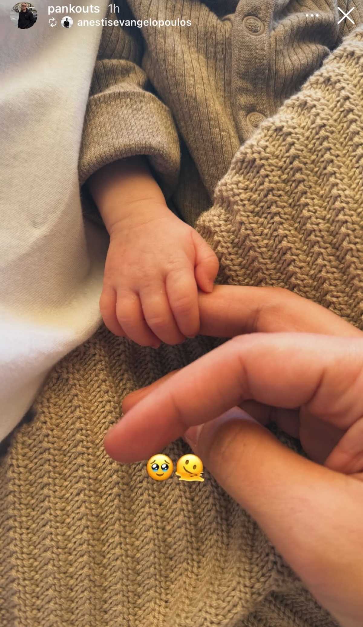 Ο Ανέστης Ευαγγελόπουλος με την κόρη της Κατερίνας Καινούργιου