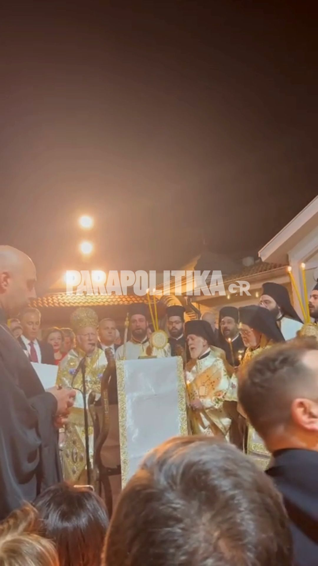 Φανάρι: Το «Δεύτε λάβετε φως» και το «Χριστός Ανέστη» από τον Οικουμενικό Πατριάρχη Βαρθολομαίο