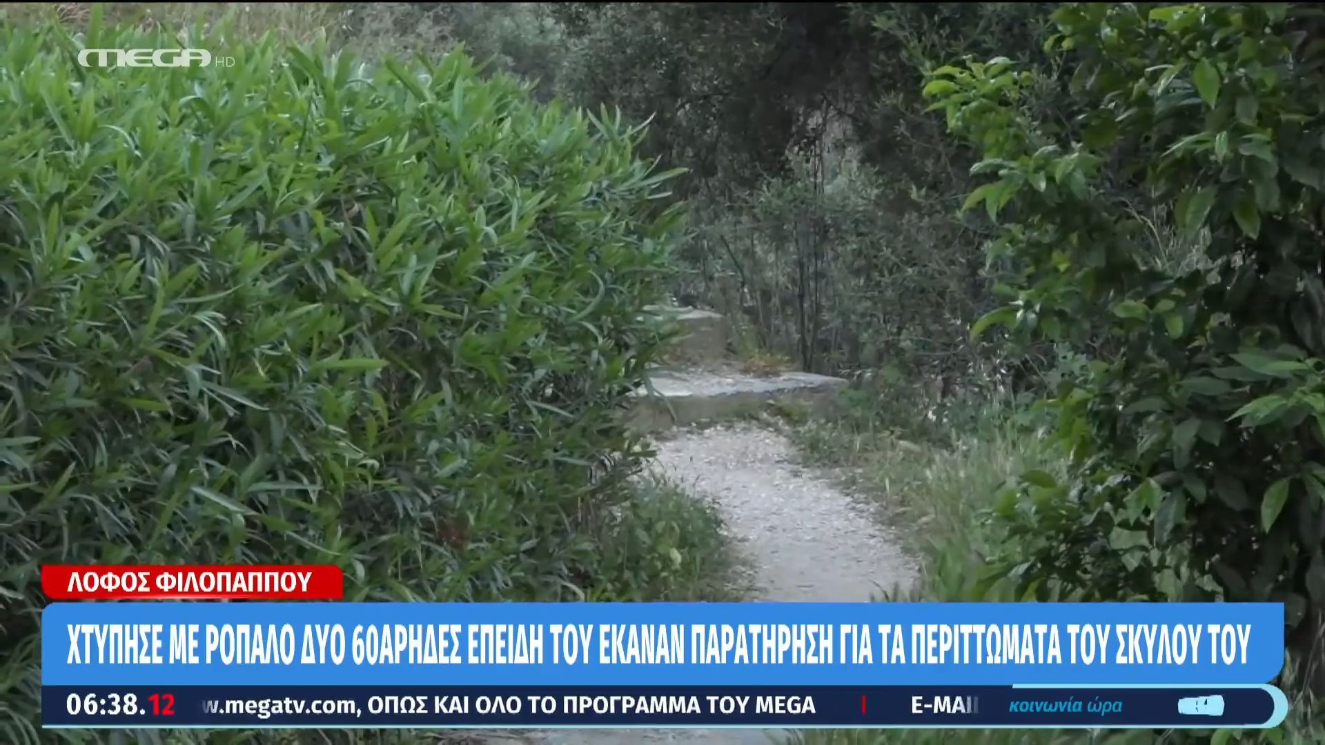 Φιλοπάππου: Χτύπησε δύο άνδρες επειδή του είχαν κάνει παρατήρηση για τα περιττώματα του σκύλου του