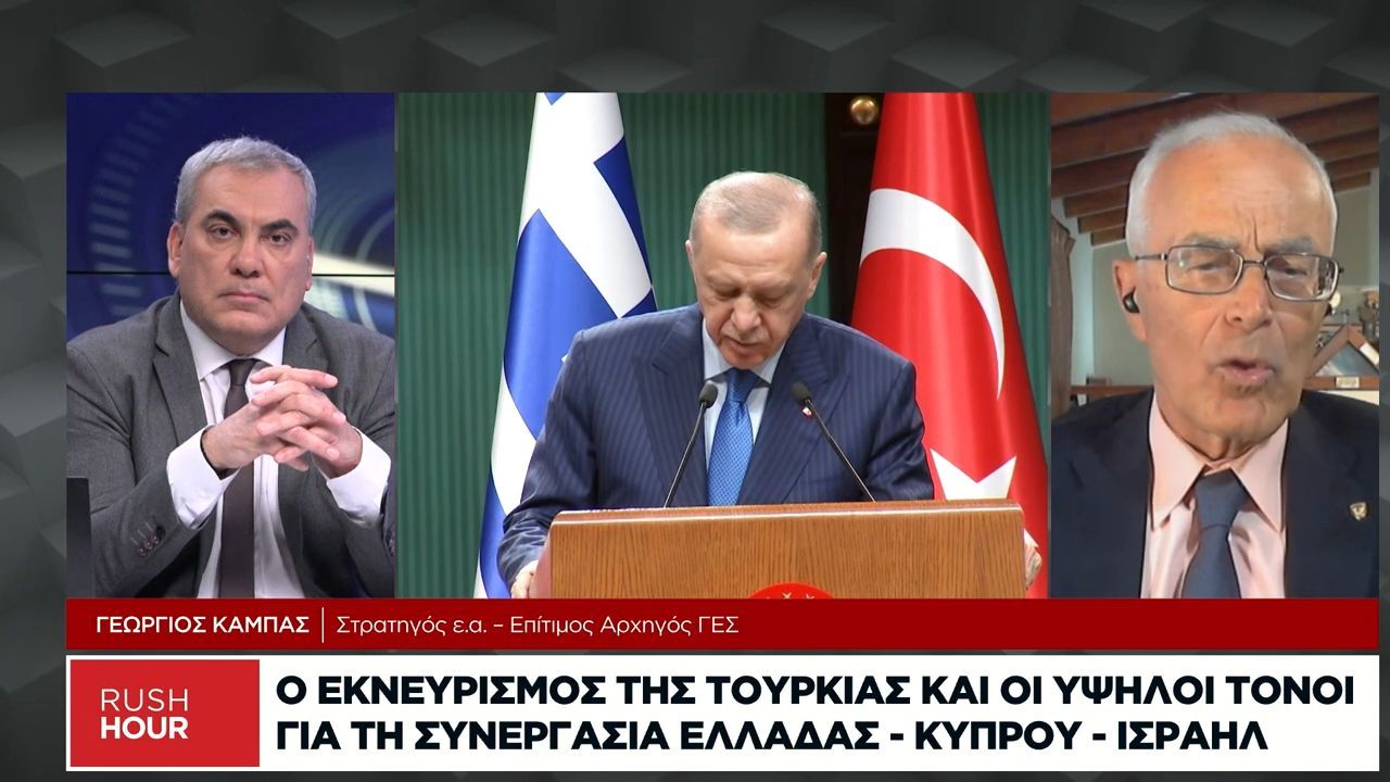 Γ. Καμπάς: Ο εκνευρισμός της Τουρκίας και οι υψηλοί τόνοι για τη συνεργασία Ελλάδας-Κύπρου-Ισραήλ