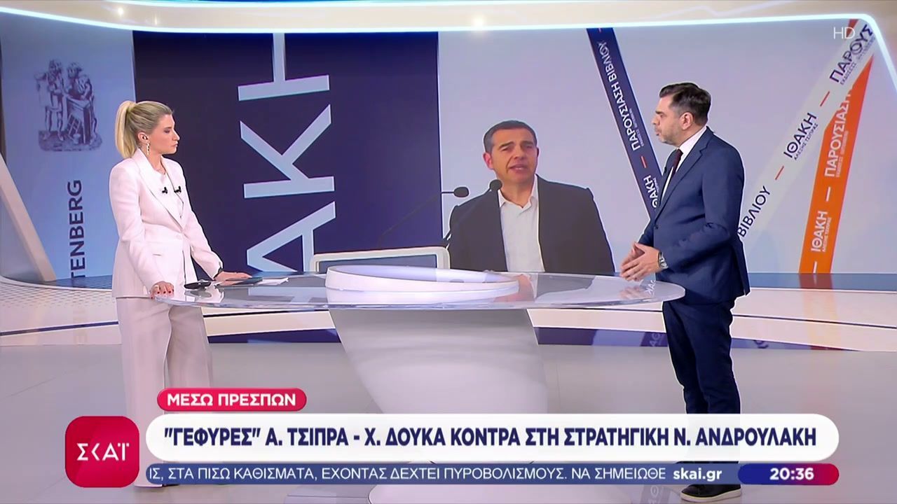 «Γέφυρες» Τσίπρα-Δούκα κόντρα στην στρατηγική Ανδουλάκη, «μέσω Πρεσπών»