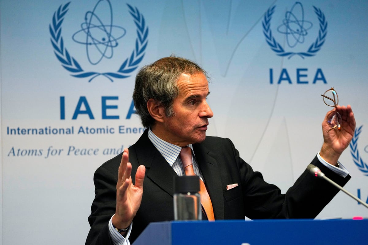 Ραφαέλ Γκρόσι – Ηγέτης Διεθνούς Οργανισμού Ατομικής Ενέργειας: Πολιτική επιλογή η διάρκεια περιορισμού στον εμπλουτισμό ουρανίου του Ιράν
