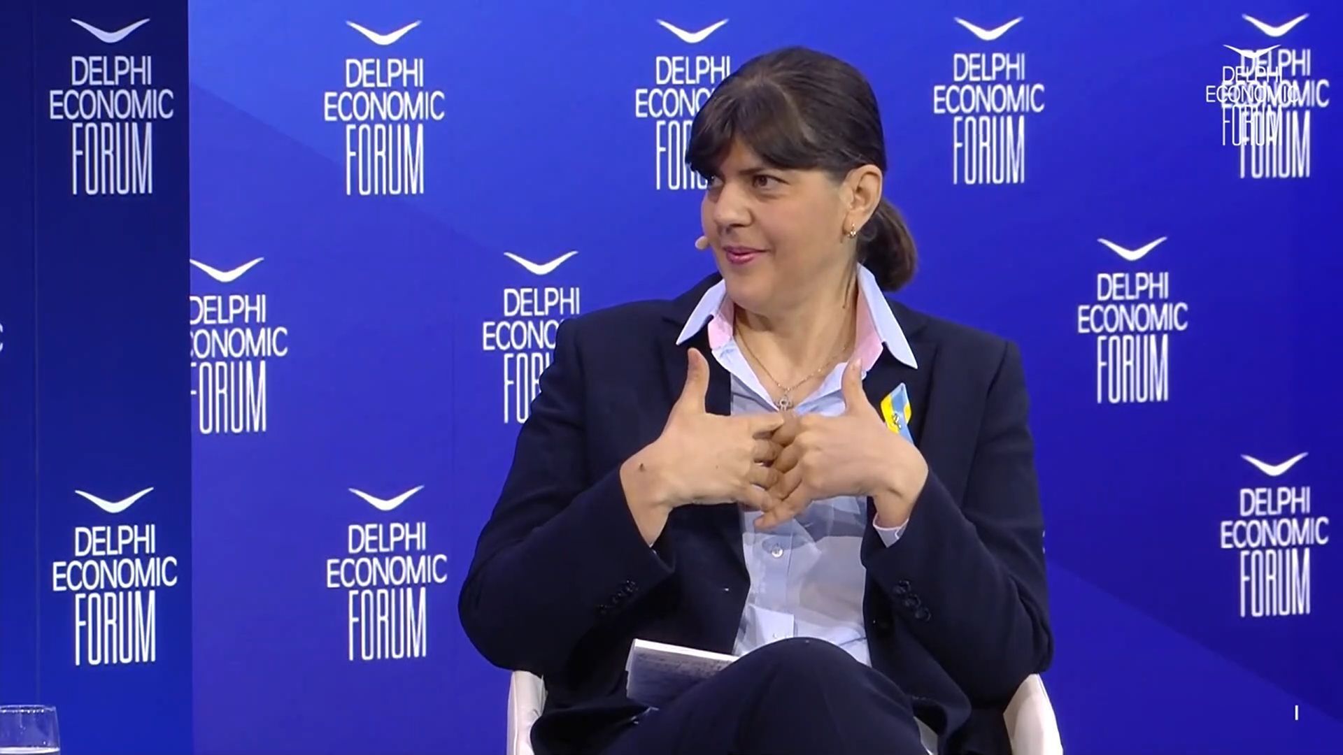 H Λάουρα Κοβέσι στο Οικονομικό Forum Δελφών – Α΄μέρος