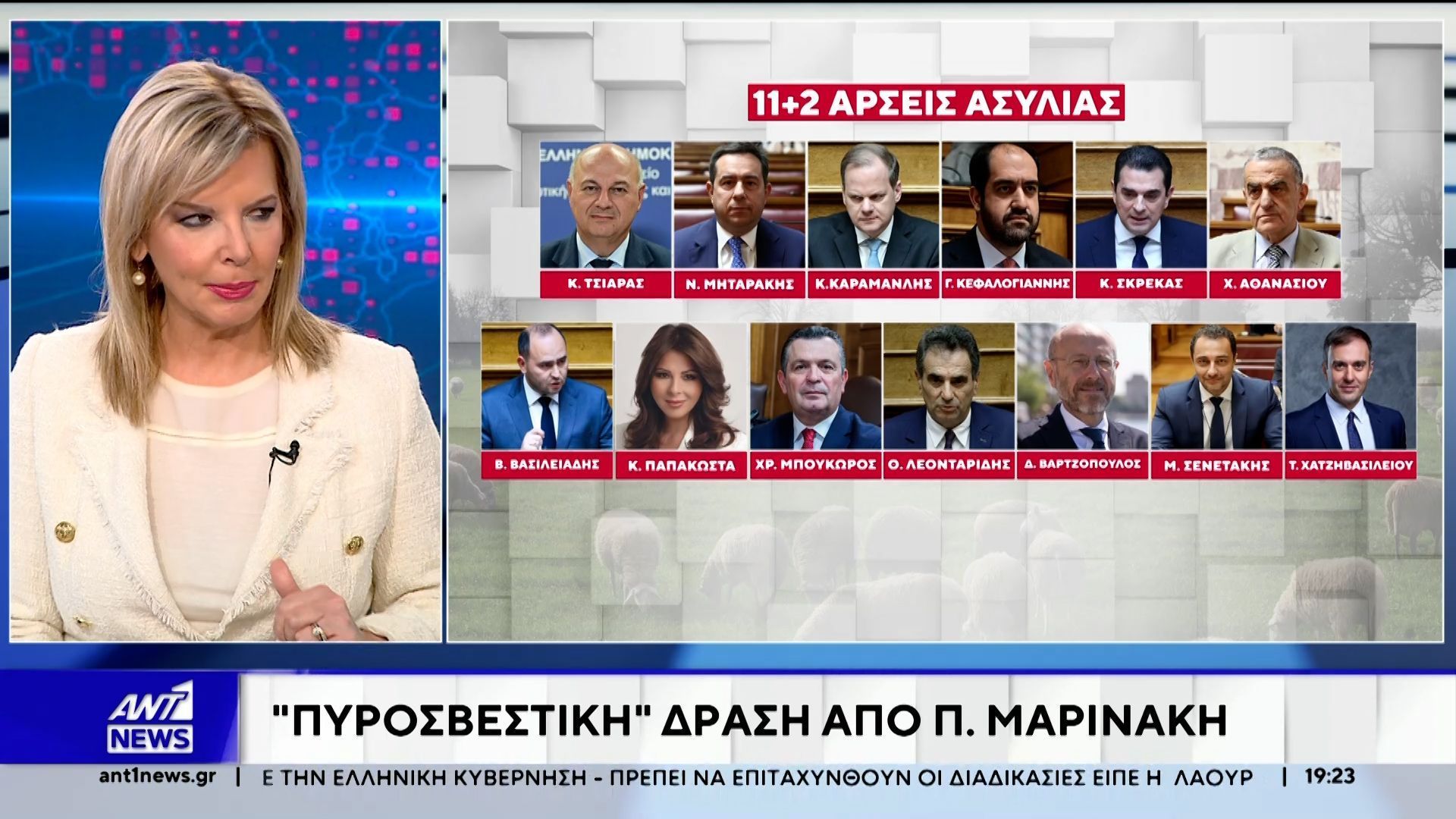 Η δημοσιογράφος Λίνα Κλείτου σχολιάζει την πολιτική επικαιρότητα