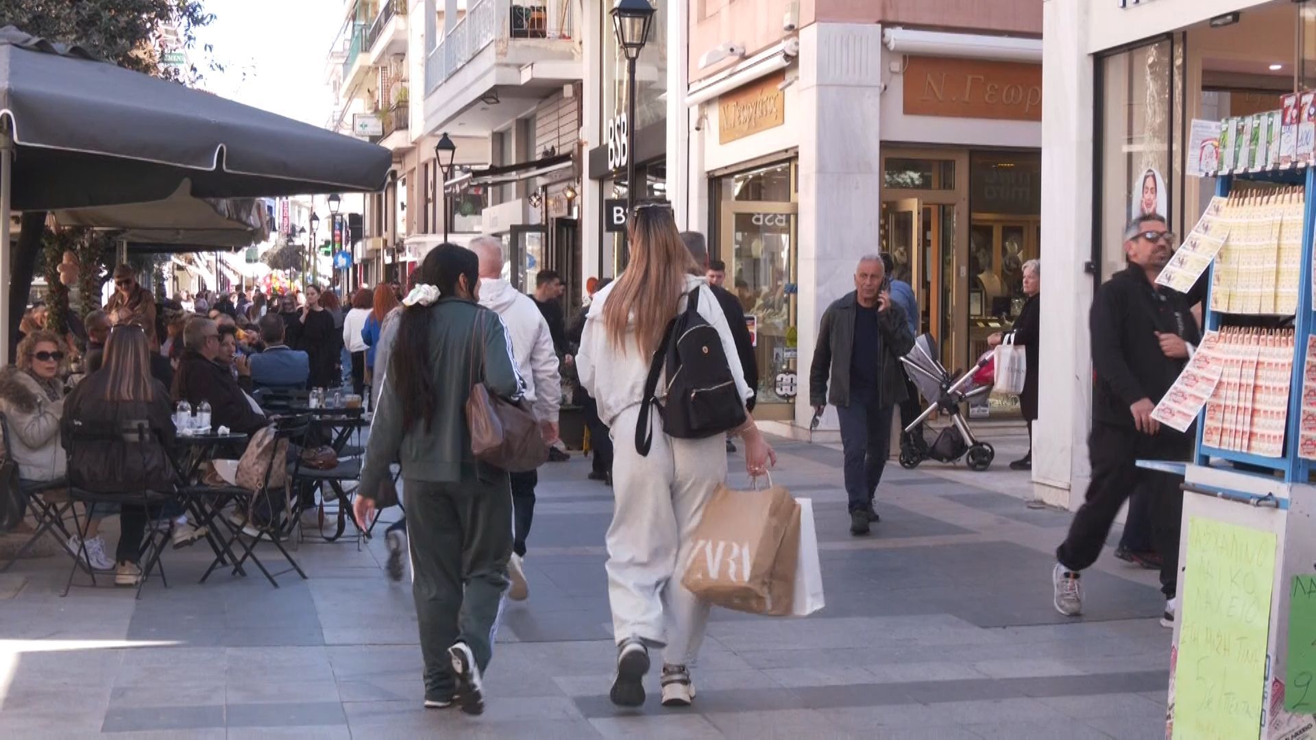 Η κίνηση του Πάσχα στην αγορά της Χαλκίδας