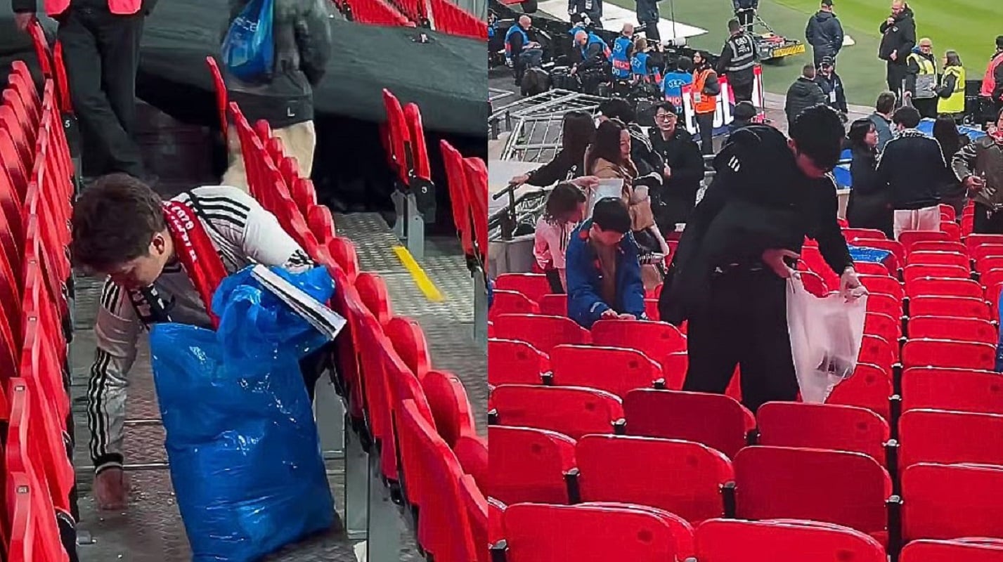 Wembley: Ιάπωνες οπαδοί καθάρισαν τις κερκίδες μετά τη νίκη κατά της Αγγλίας – «Δείγμα σεβασμού»