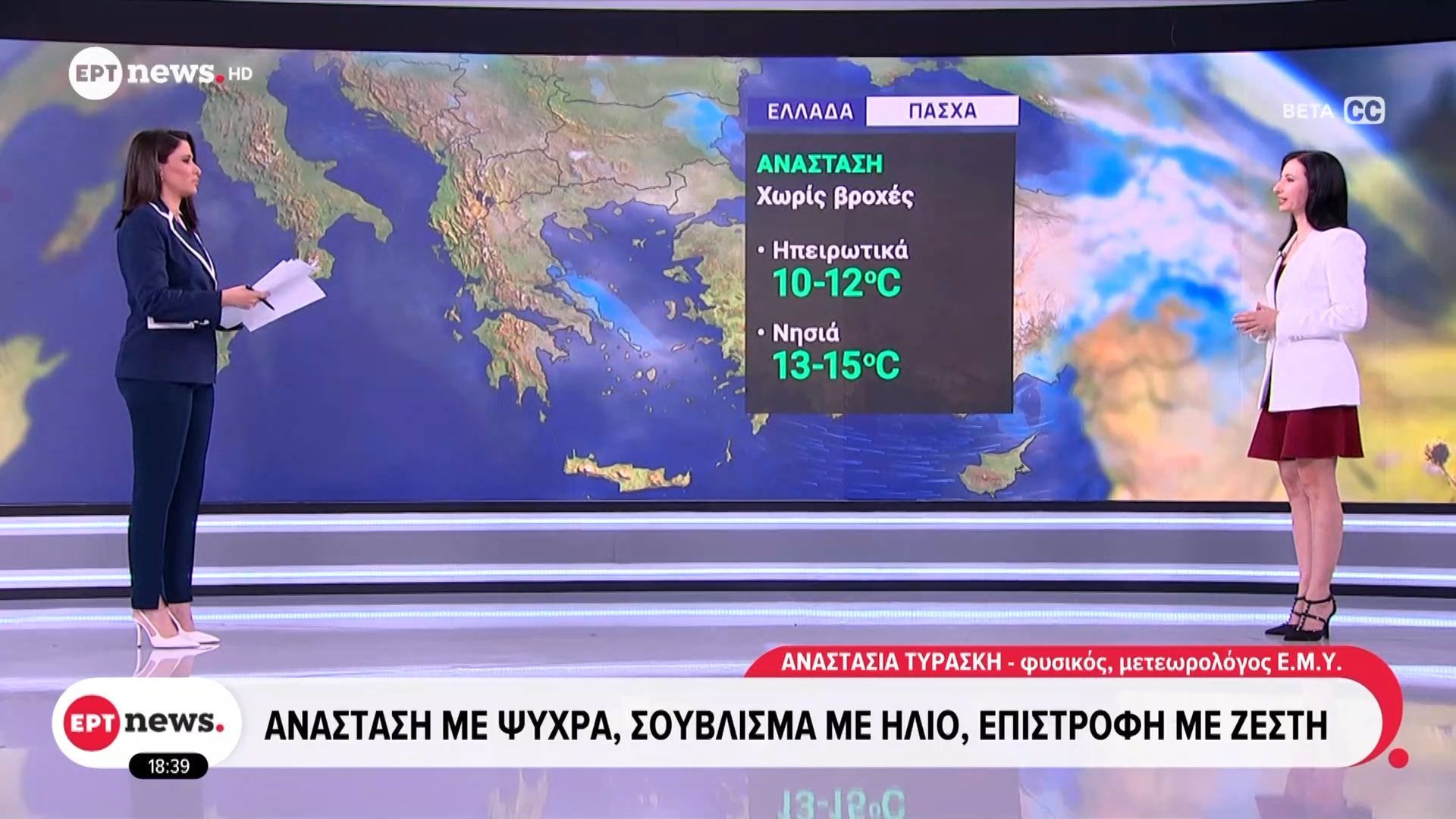 Καιρός | Ανάσταση με ψύχρα, σούβλισμα με ήλιο και επιστροφή με ζέστη