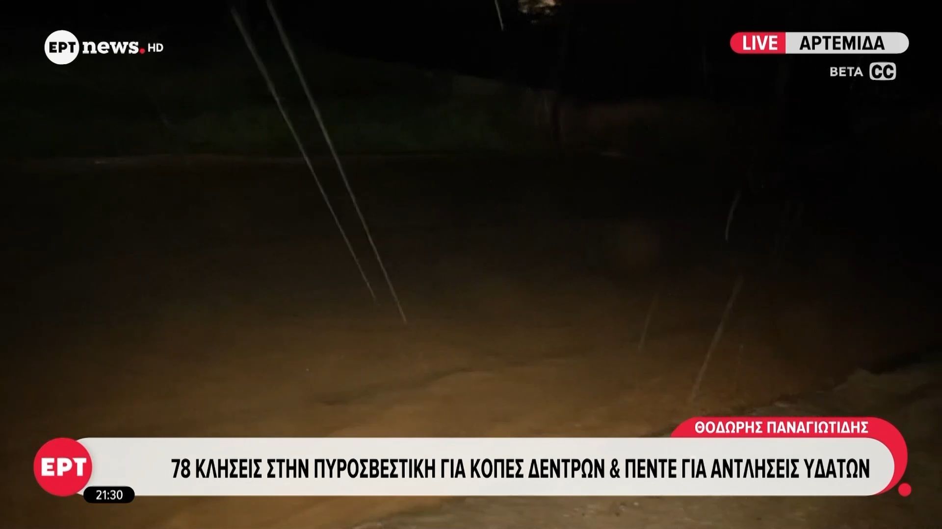 Κακοκαιρία Erminio: Πτώσεις δέντρων και στην Αρτέμιδα