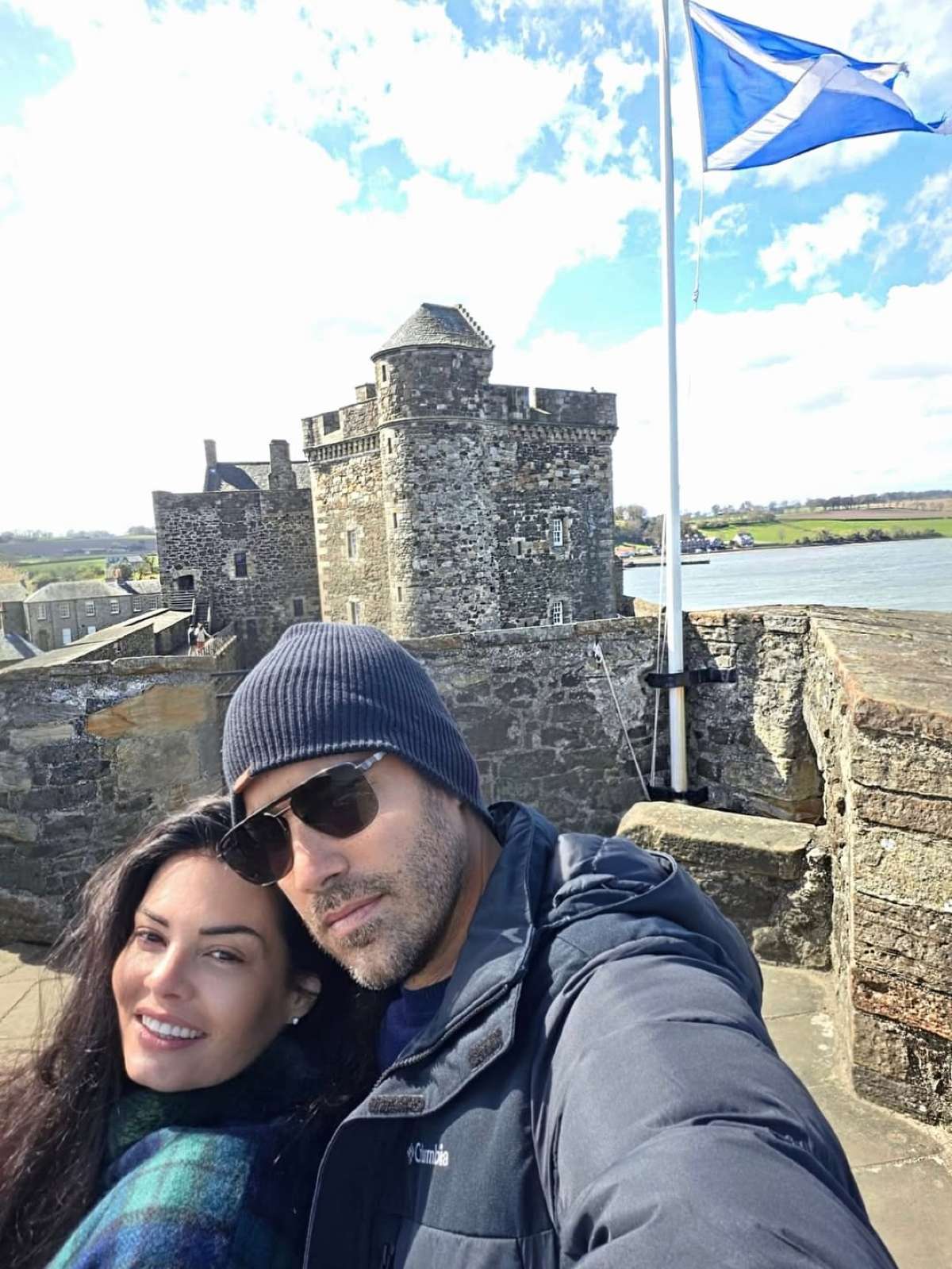 Μαρία Κορινθίου: Το φωτογραφικό άλμπουμ από το ταξίδι στο Εδιμβούργο με τον Γιώργο Καραθανάση