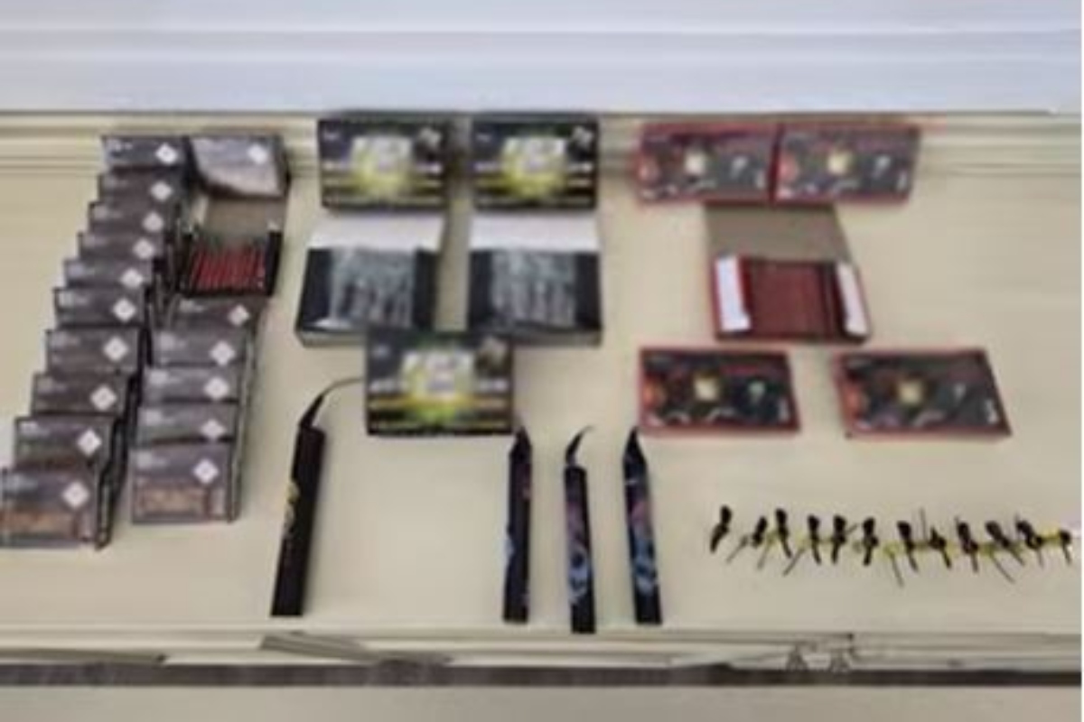 «Spark-Down»: Η επιχείρηση της ΕΛΑΣ εντόπισε πάνω από 90.000 κροτίδες και πυροτεχνήματα