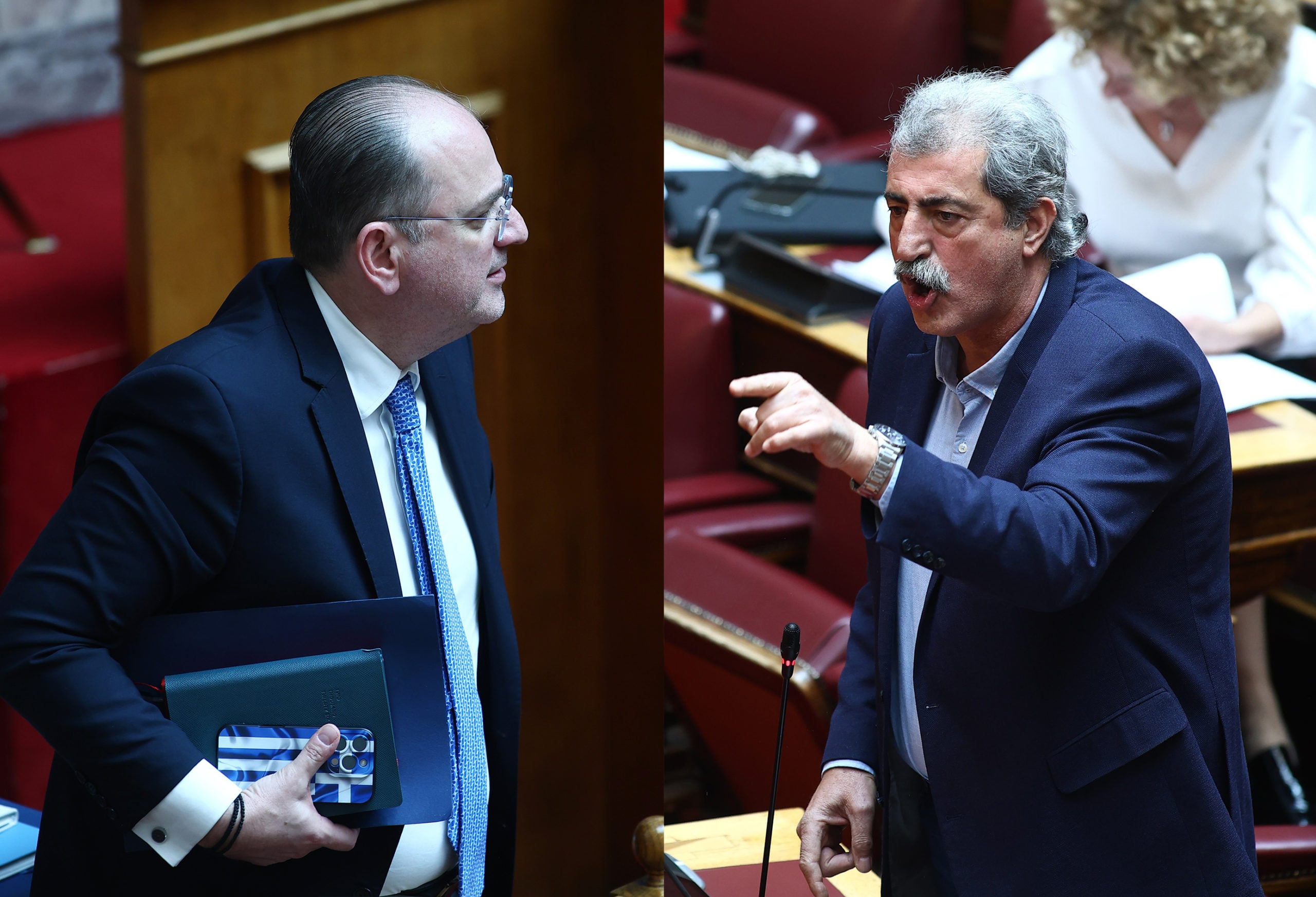 Έντονη αντιπαράθεση Λαζαρίδη-Πολάκη στη Βουλή: «Σαπίλα και βαθύ κράτος, είστε εσείς» – «Σιωπή, τώρα μιλάω εγώ»