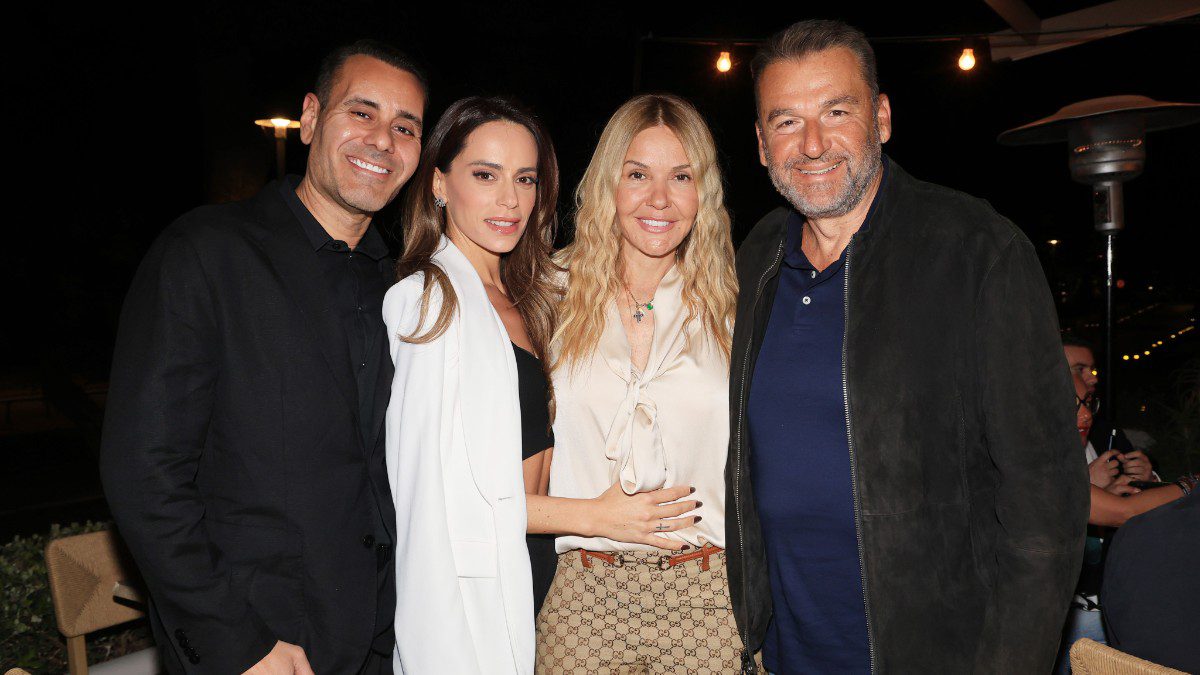 Λιάγκας – Αντωνά: Βραδινή έξοδος για το ζευγάρι – Παρευρέθηκαν στα γενέθλια του Νίκου Γεωργιάδη!