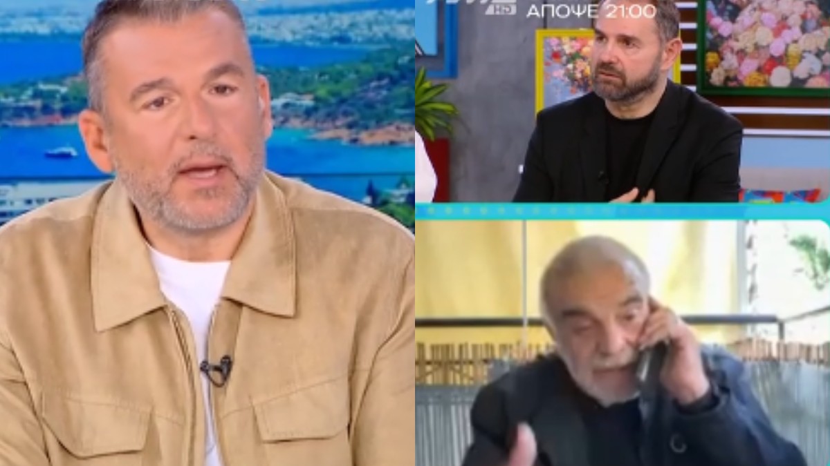 Αναστάτωση στο Πρωινό: Οργισμένος ο Λιάγκας με τον Μπαλάσκα για τη συμπεριφορά του στον πατέρα της Μυρτούς (Βίντεο)